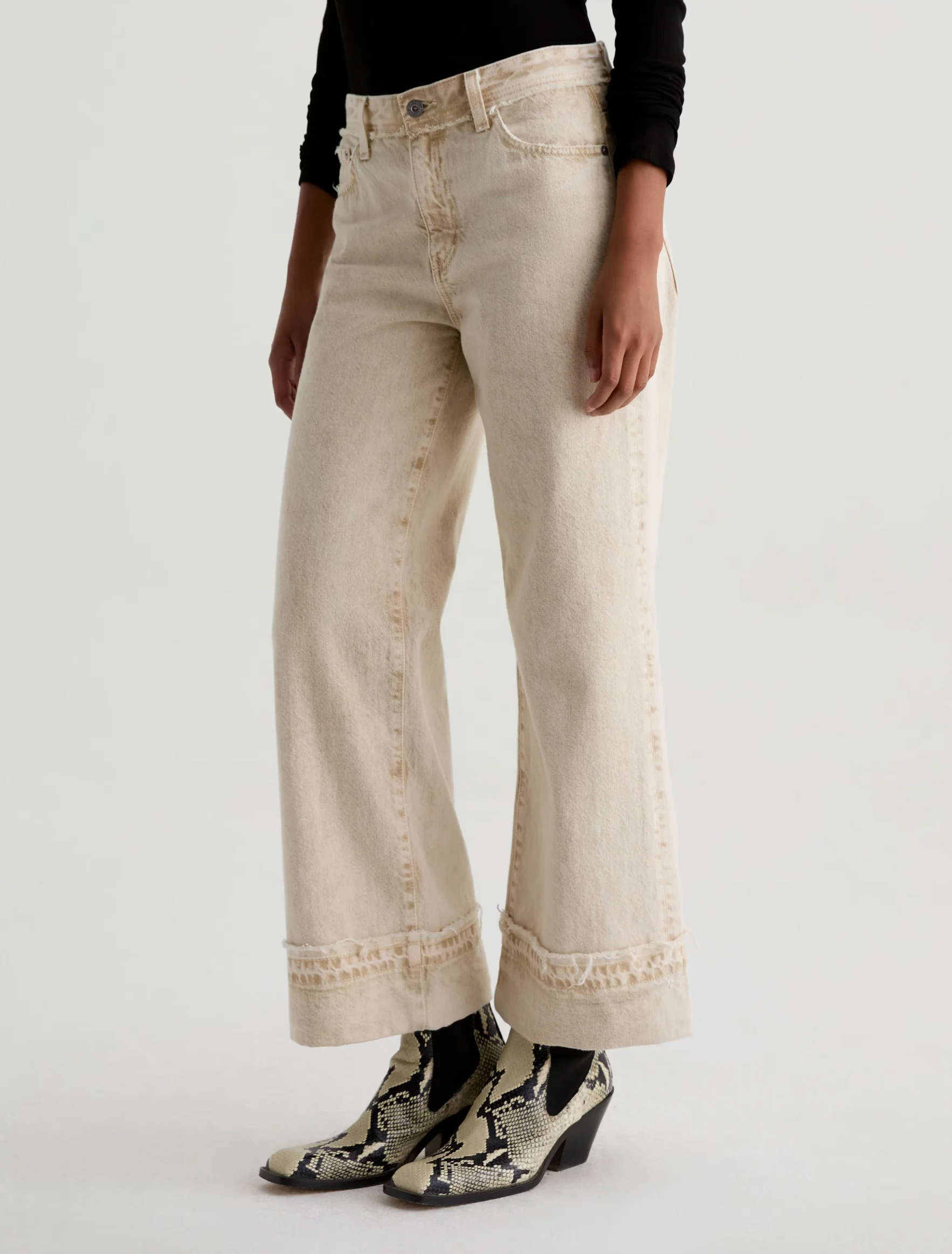 SAIGE WIDE LEG CROP - Image 2