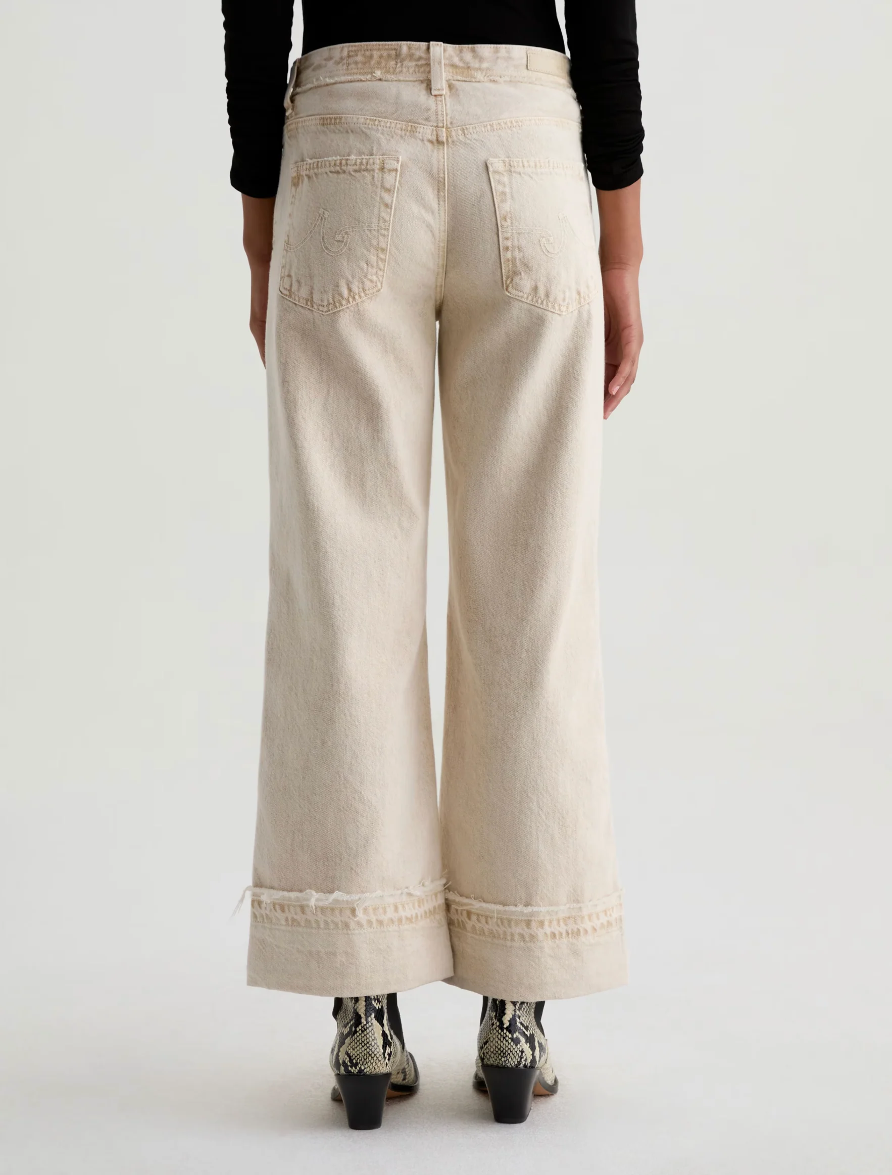 SAIGE WIDE LEG CROP - Image 4