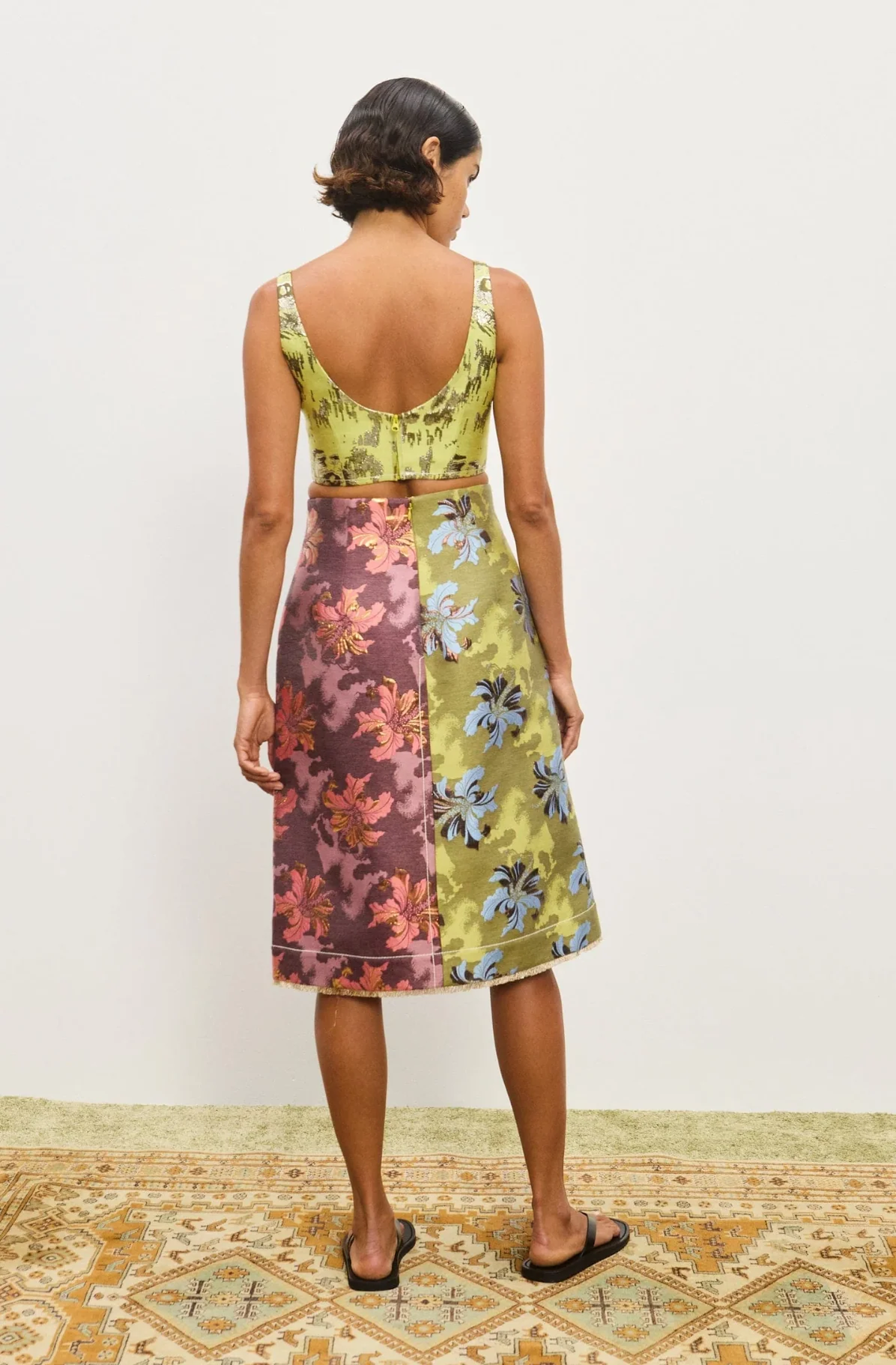 ADRIANA JACQUARD SKIRT - Image 3