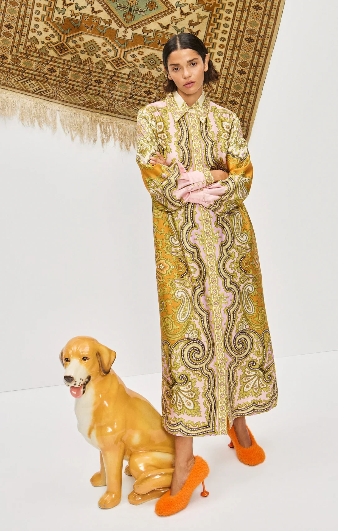 CLEMENZA SILK SHIRTDRESS - Image 3