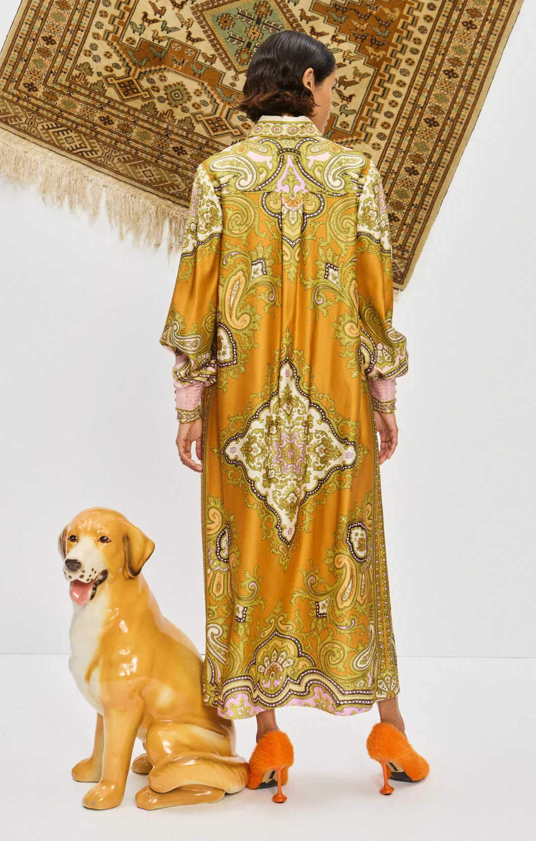 CLEMENZA SILK SHIRTDRESS - Image 4