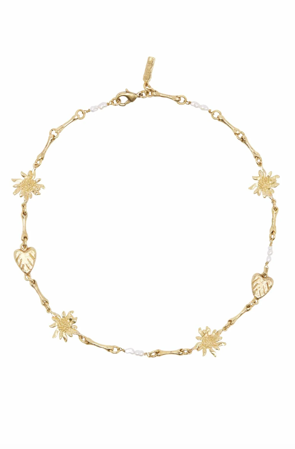TESORI FLOWER & HEART NECKLACE MULTI - Image 2