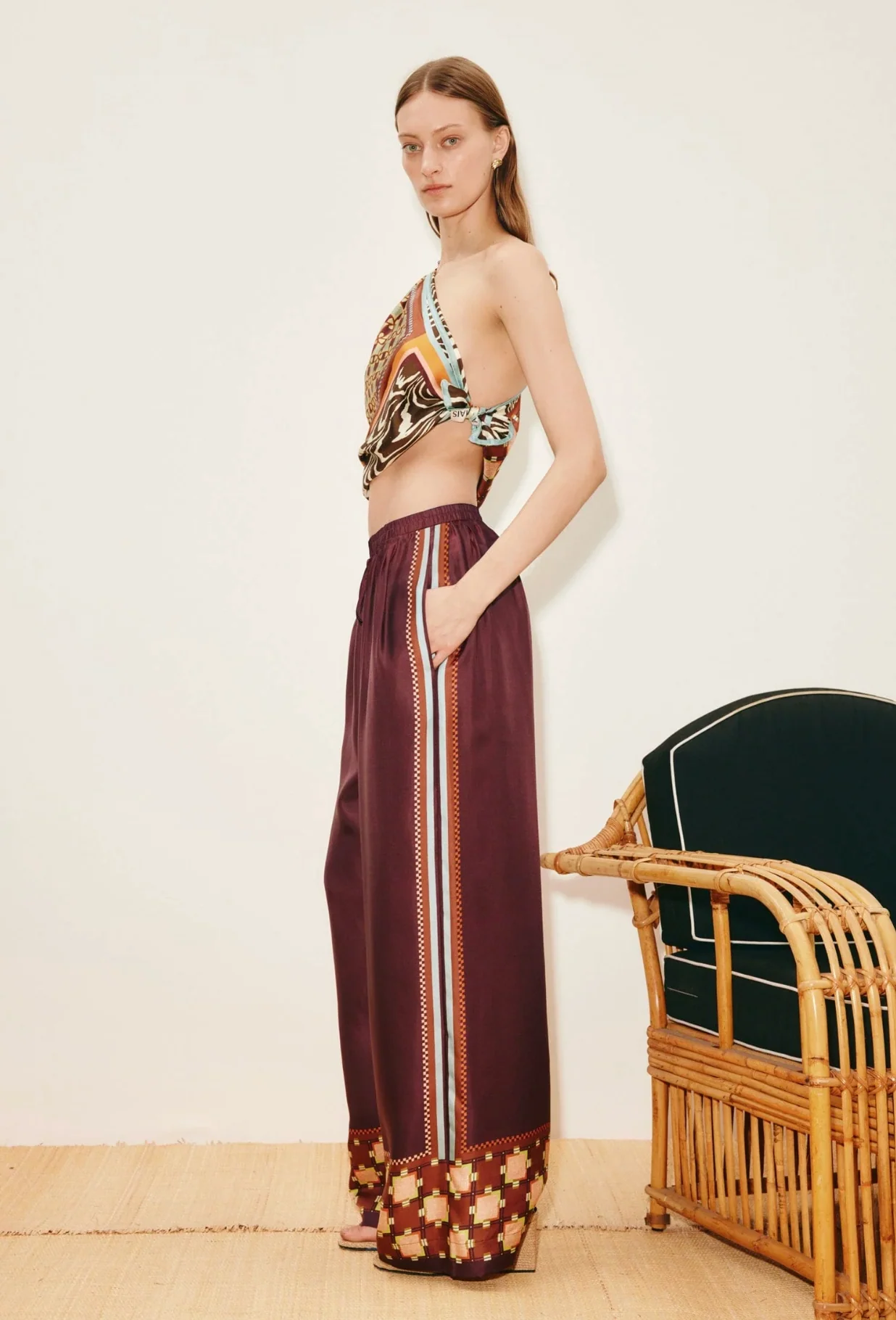 WILSON SILK PANT - Image 2