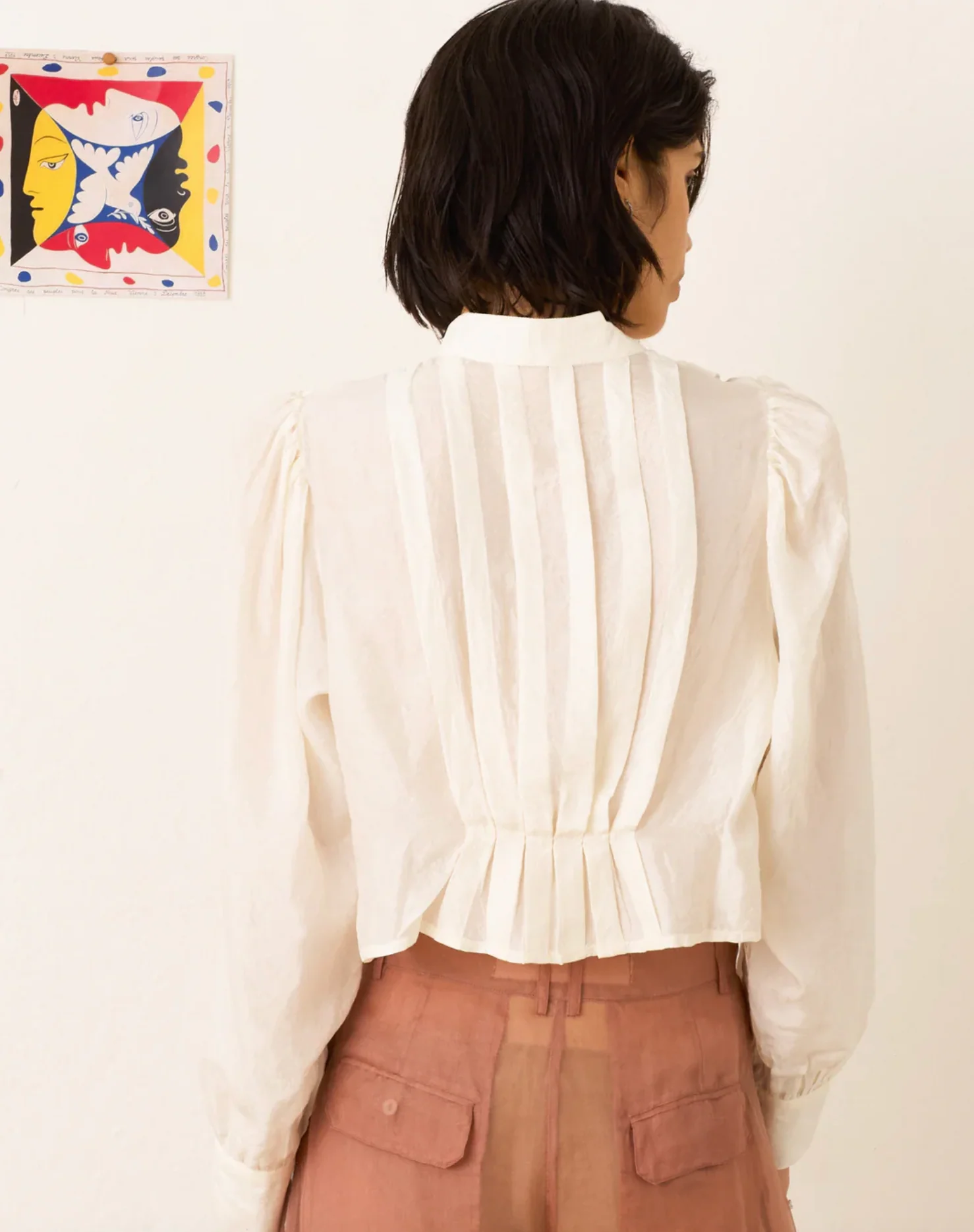 RYLAND PEARL SILK SHIRT - Image 4