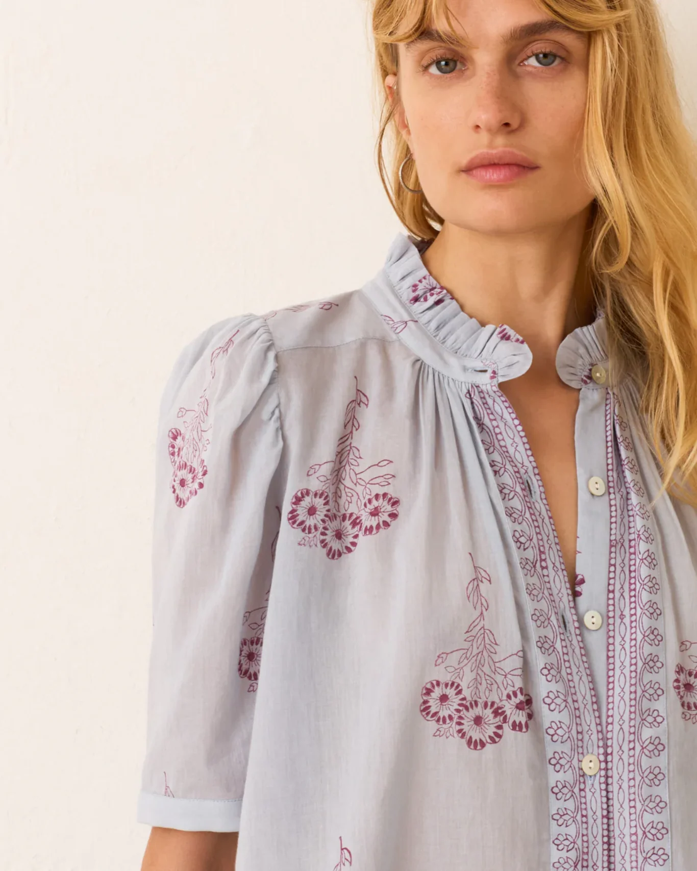 WINN PANSY SKY SHIRT - Image 4