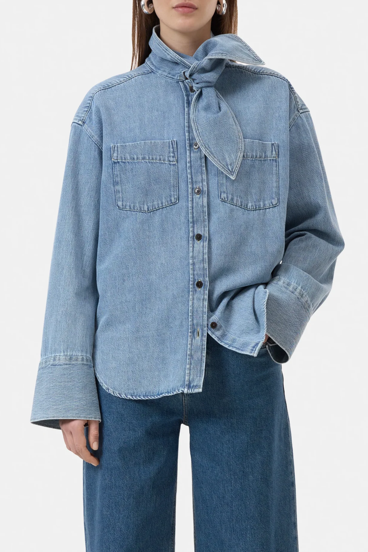 SCARF SHIRT - Image 4