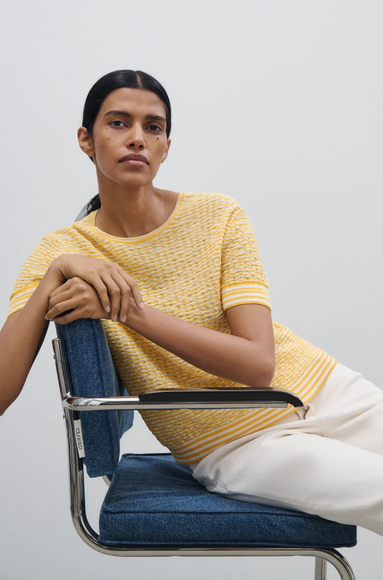 SEERSUCKER CREW NECK - Image 4