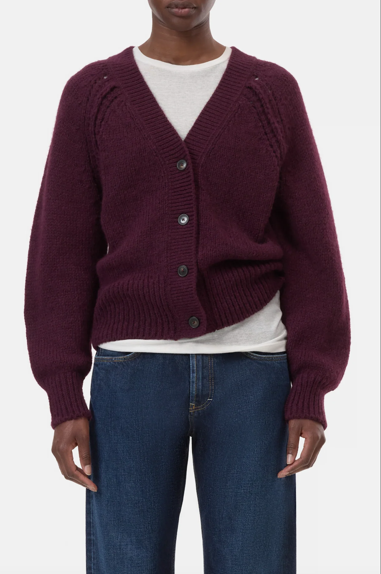 ALPACA WAIST CARDIGAN - Image 2