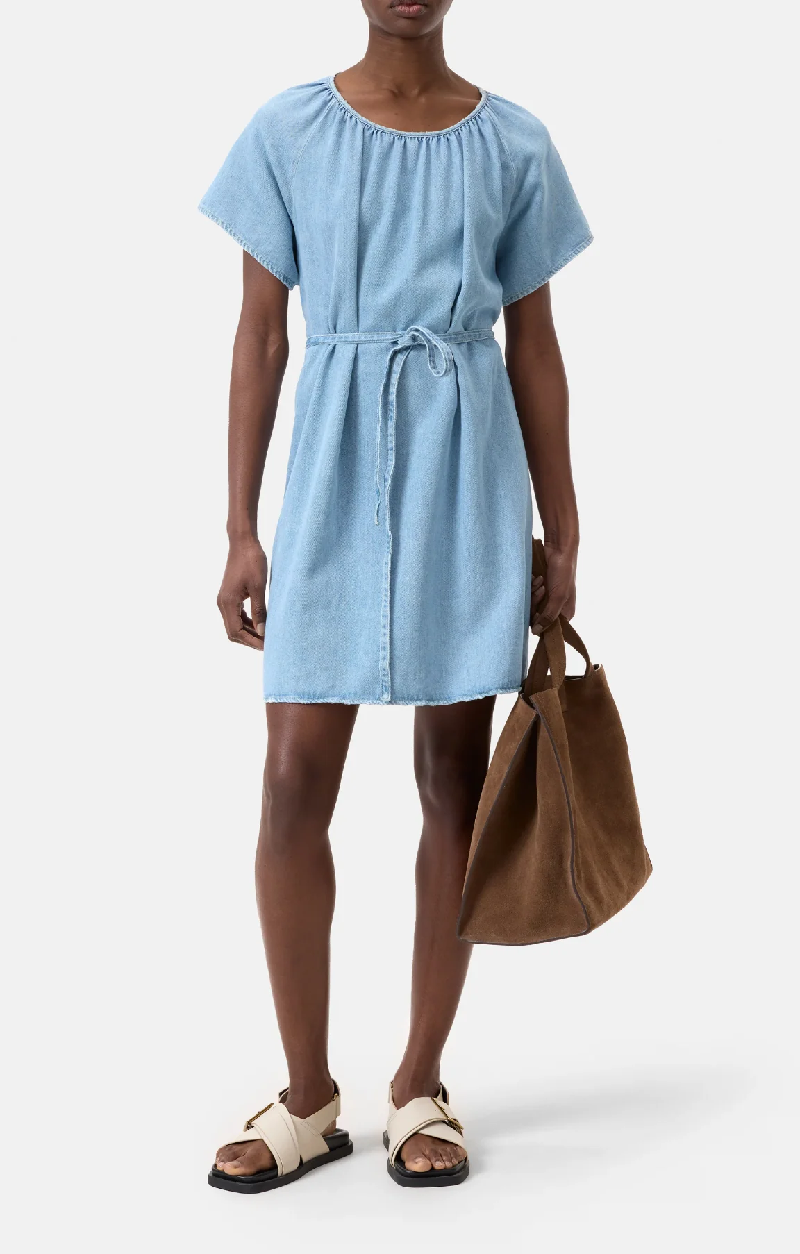 SHORT GATHERED DRESS - Image 2