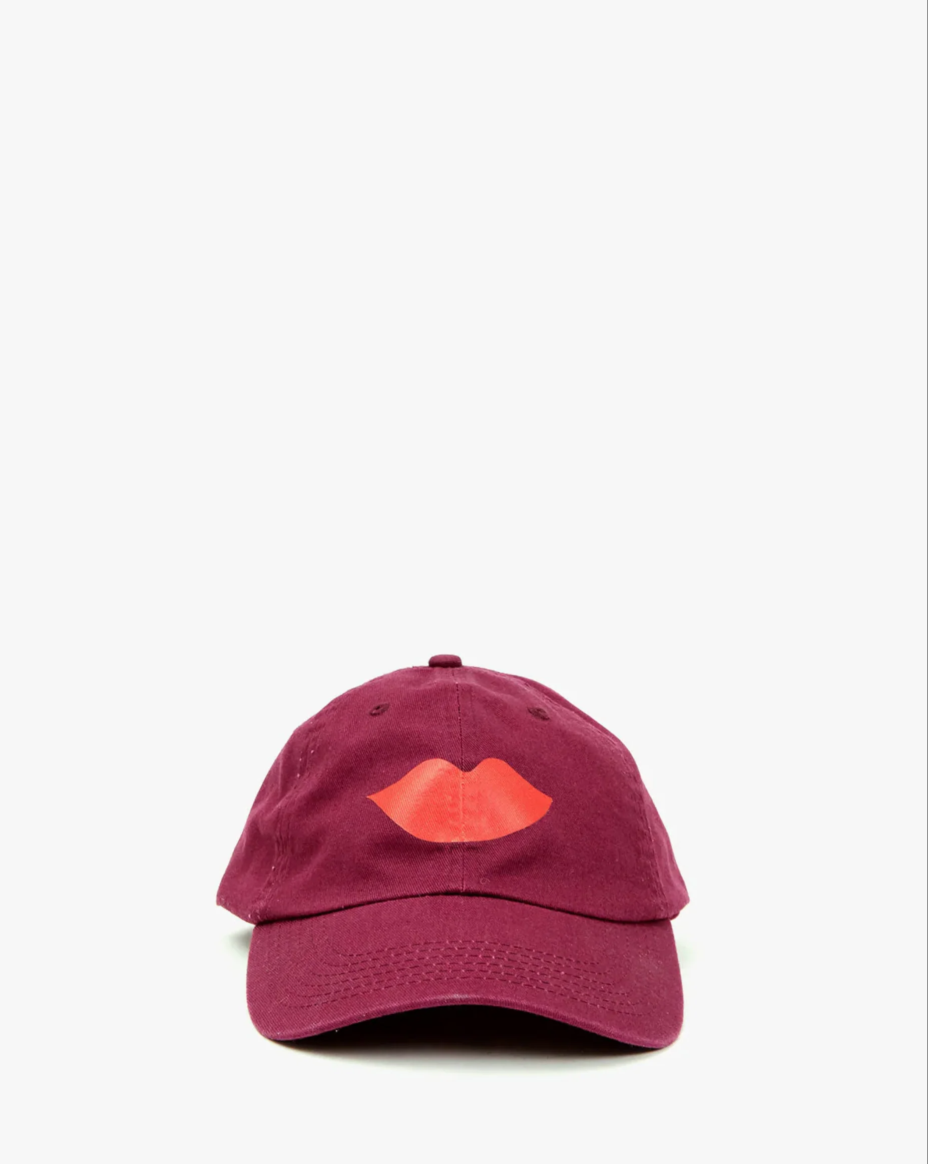 BASEBALL HAT LIPS OXBLOOD - Image 2