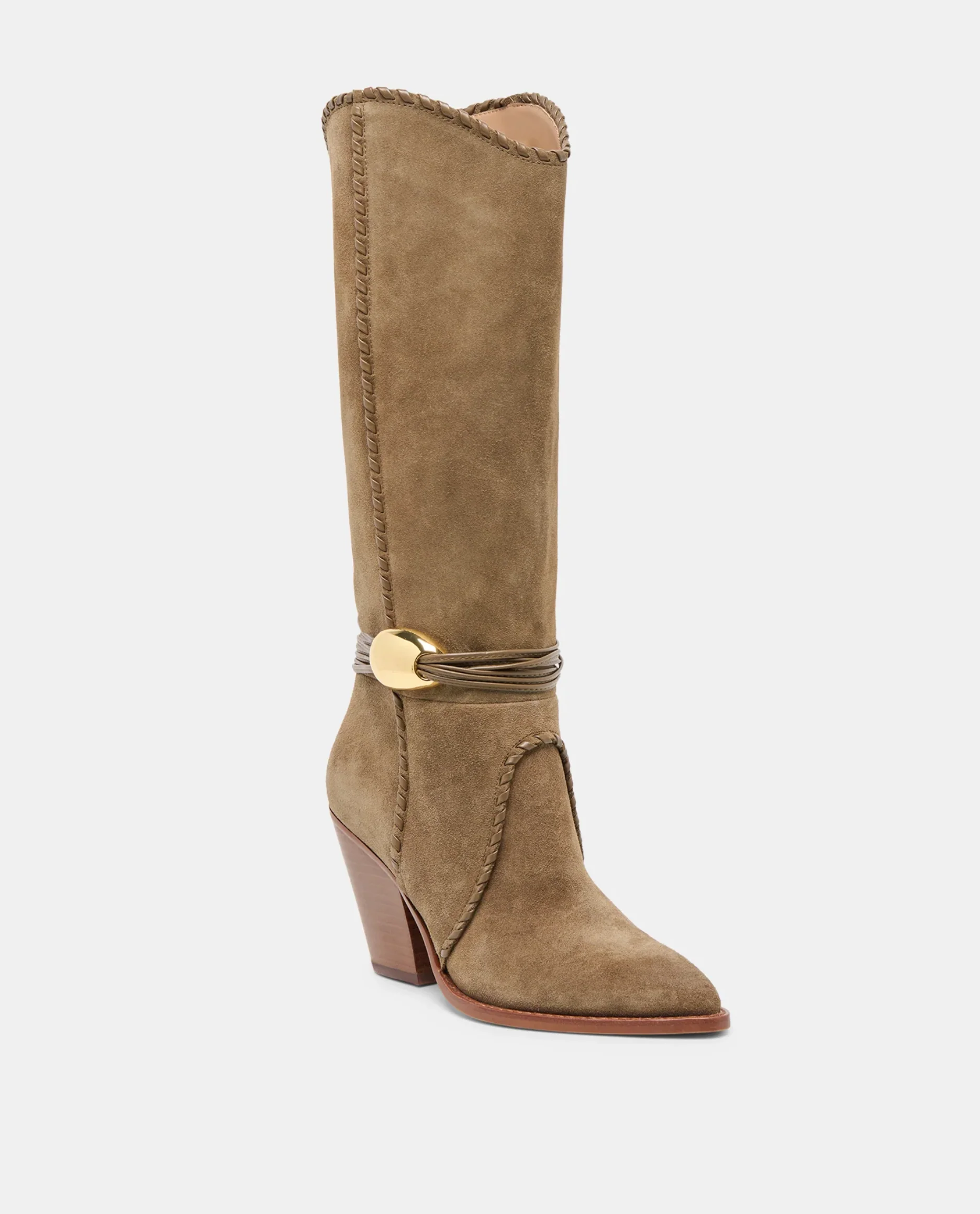 JODY KNEE HIGH SUEDE BOOT 3.2" - Image 3