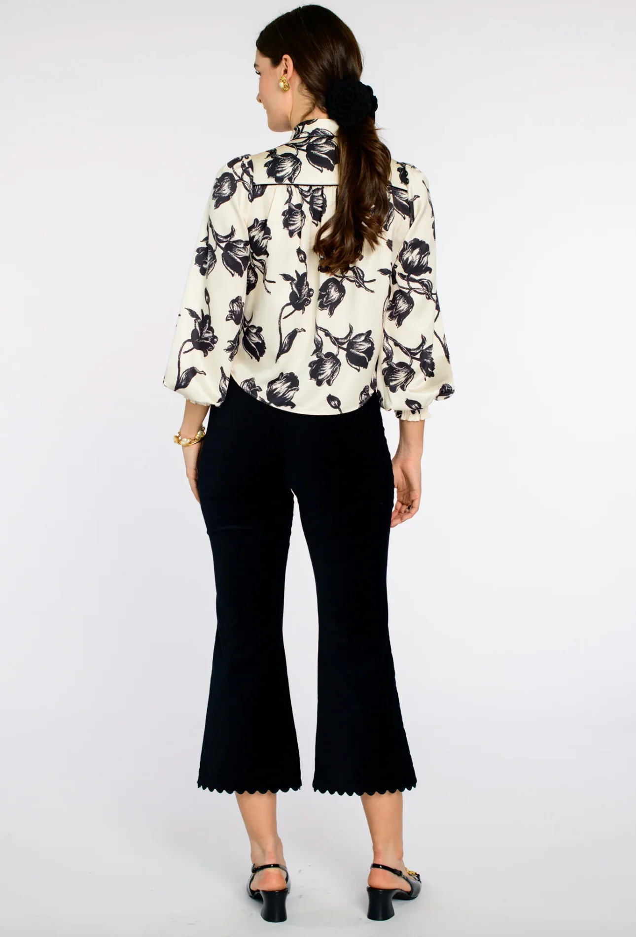 BRIT BOW BLOUSE - Image 4