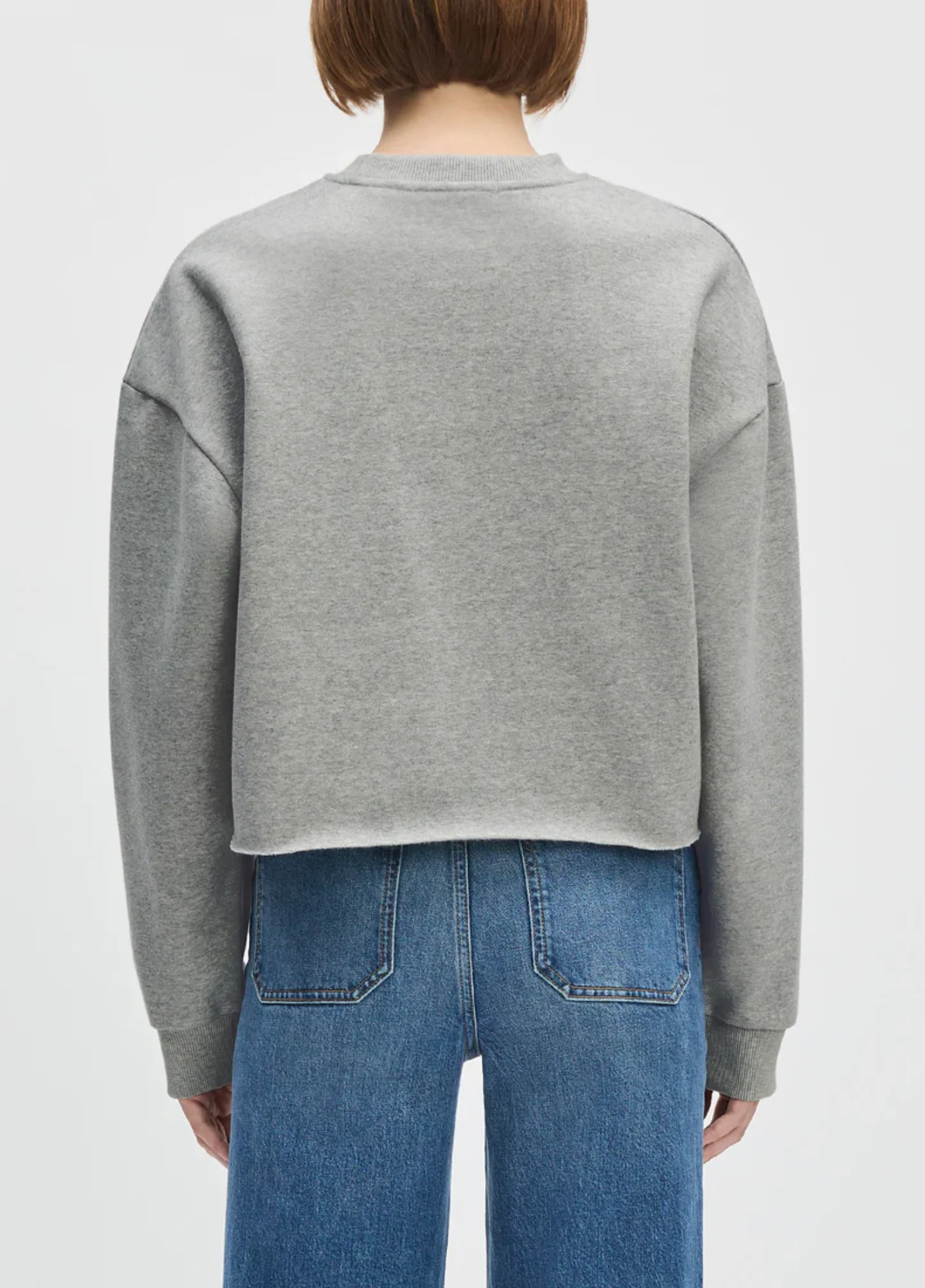CROP COLLEGIATE SWEATSHIRT - Image 4