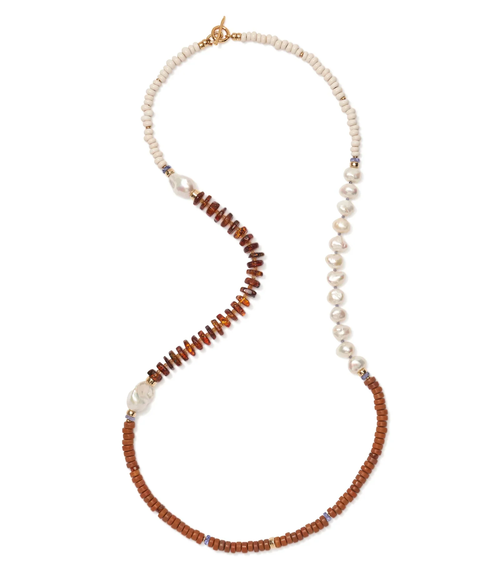 CABANA NECKLACE IN BLOOD ORANGE - Image 2