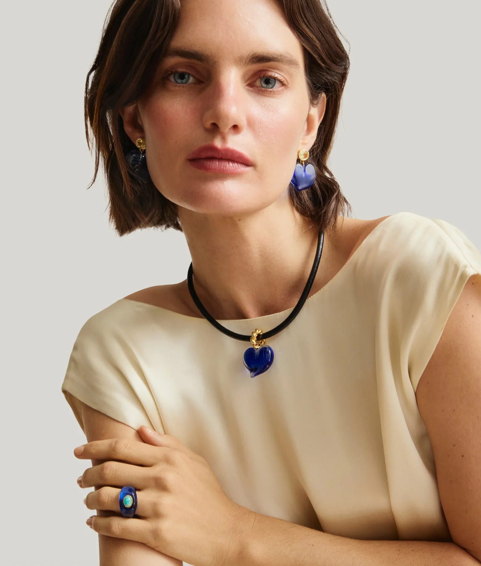 MONUMENT RING IN PRUSSIAN BLUE 6 - Image 2