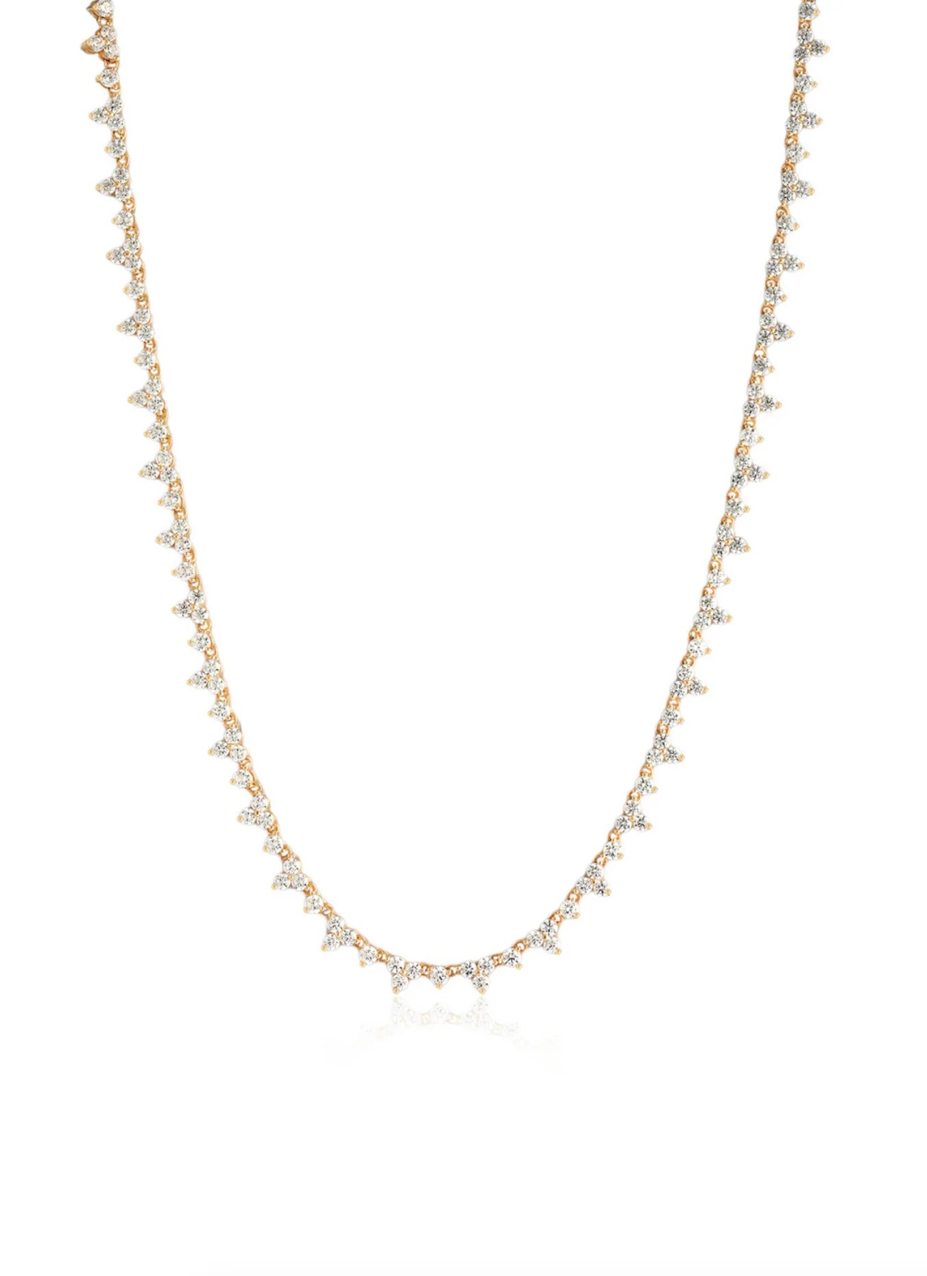 TRIO TENNIS NECKLACE - Image 2