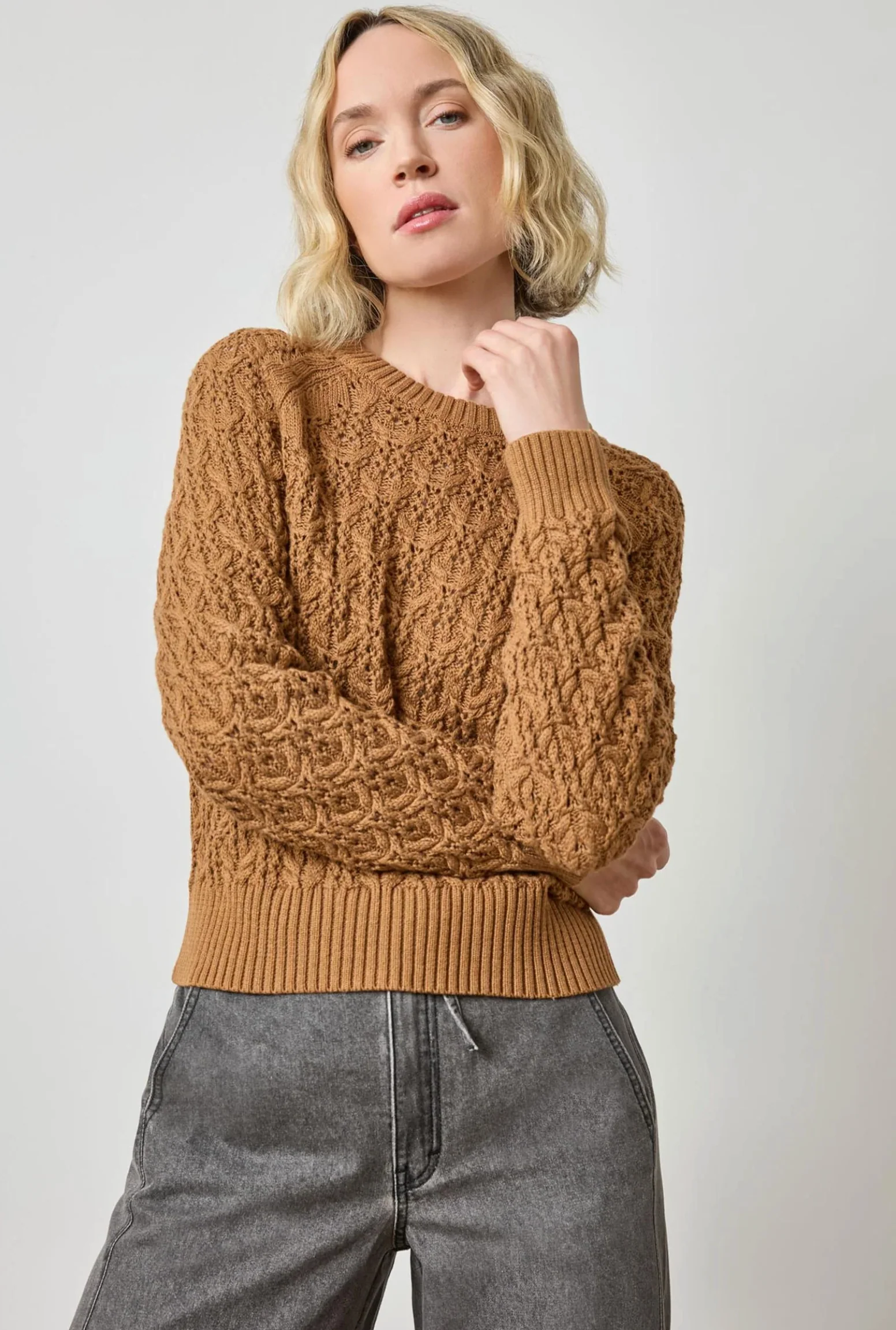 EASY SLEEVE RAGLAN SWEATER - Image 3