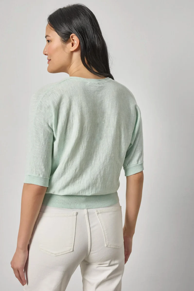 DOLMAN V-NECK SWEATER - Image 2