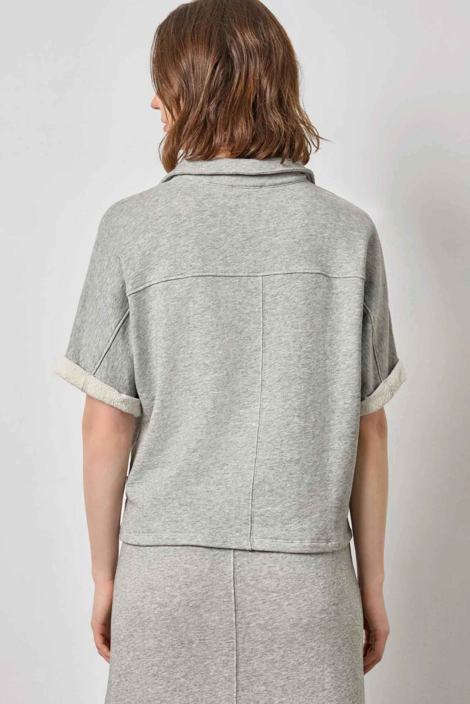 OVERSIZED TERRY POLO - Image 3