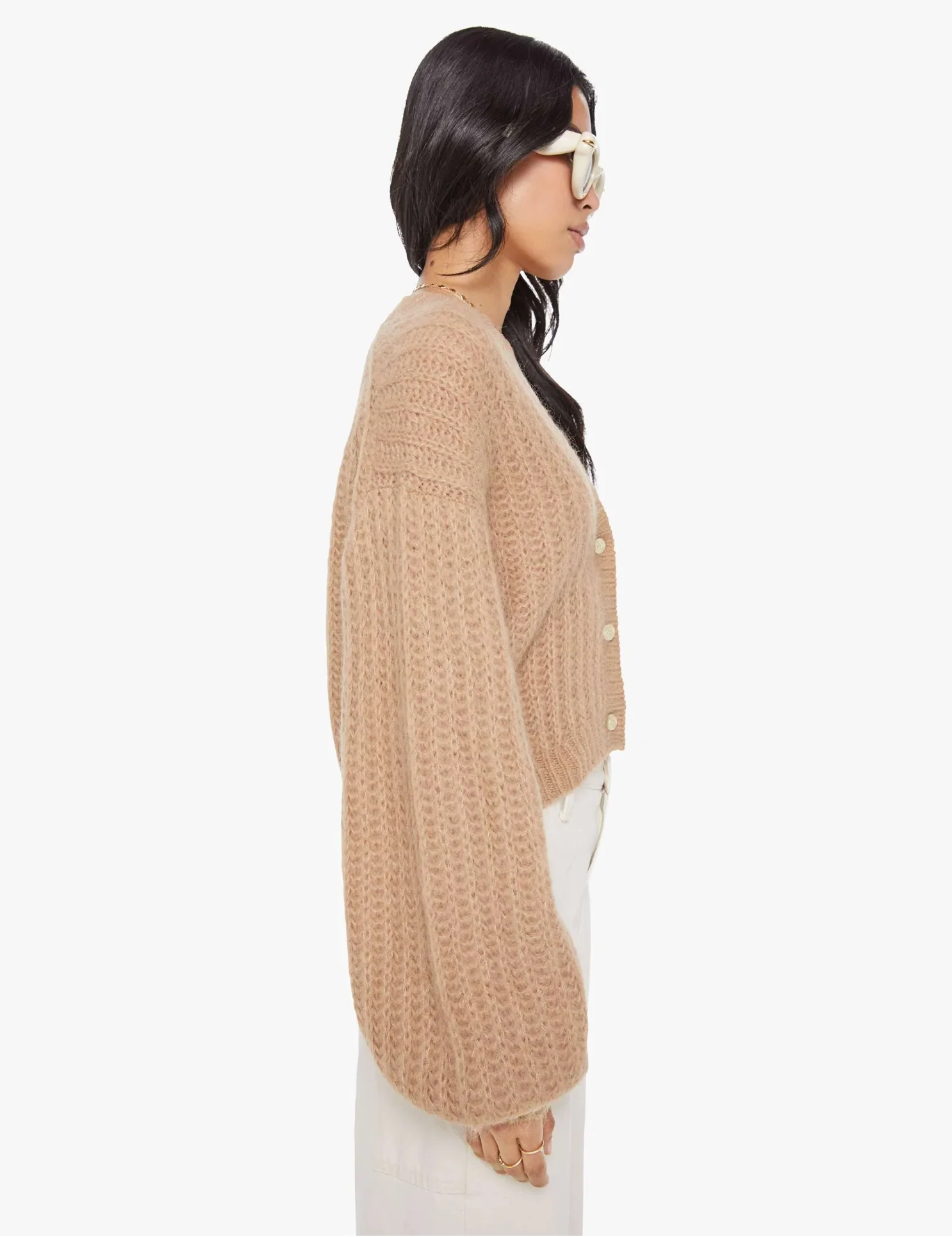 PUFFY SLV VARSITY CARDI - Image 2