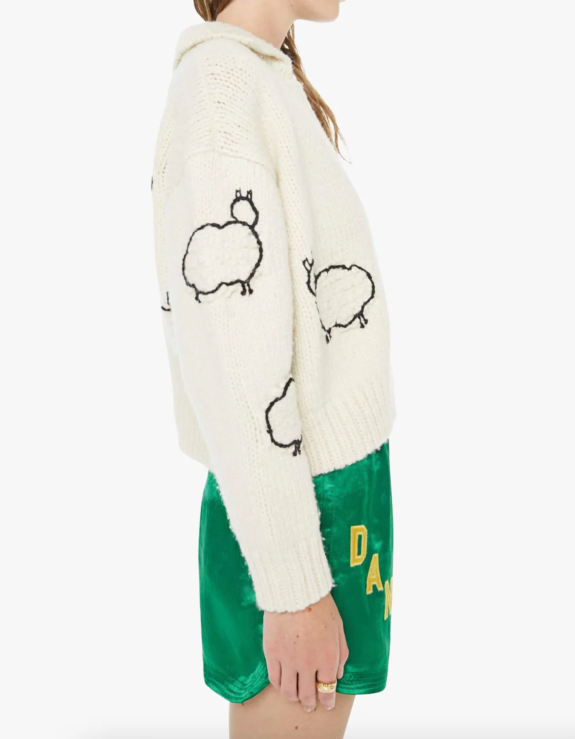 CROP RAQUETTE CARDIGAN - Image 3