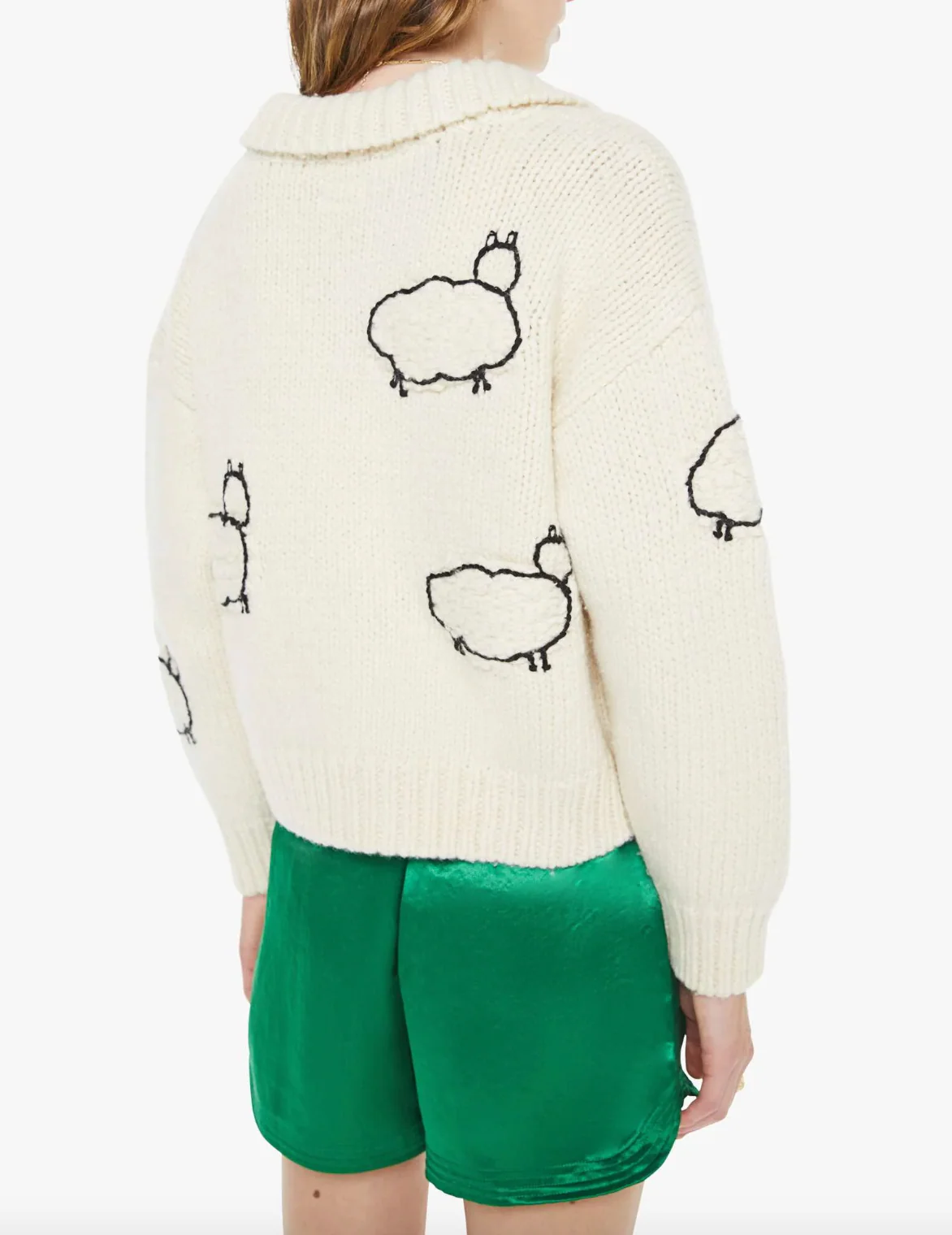 CROP RAQUETTE CARDIGAN - Image 4