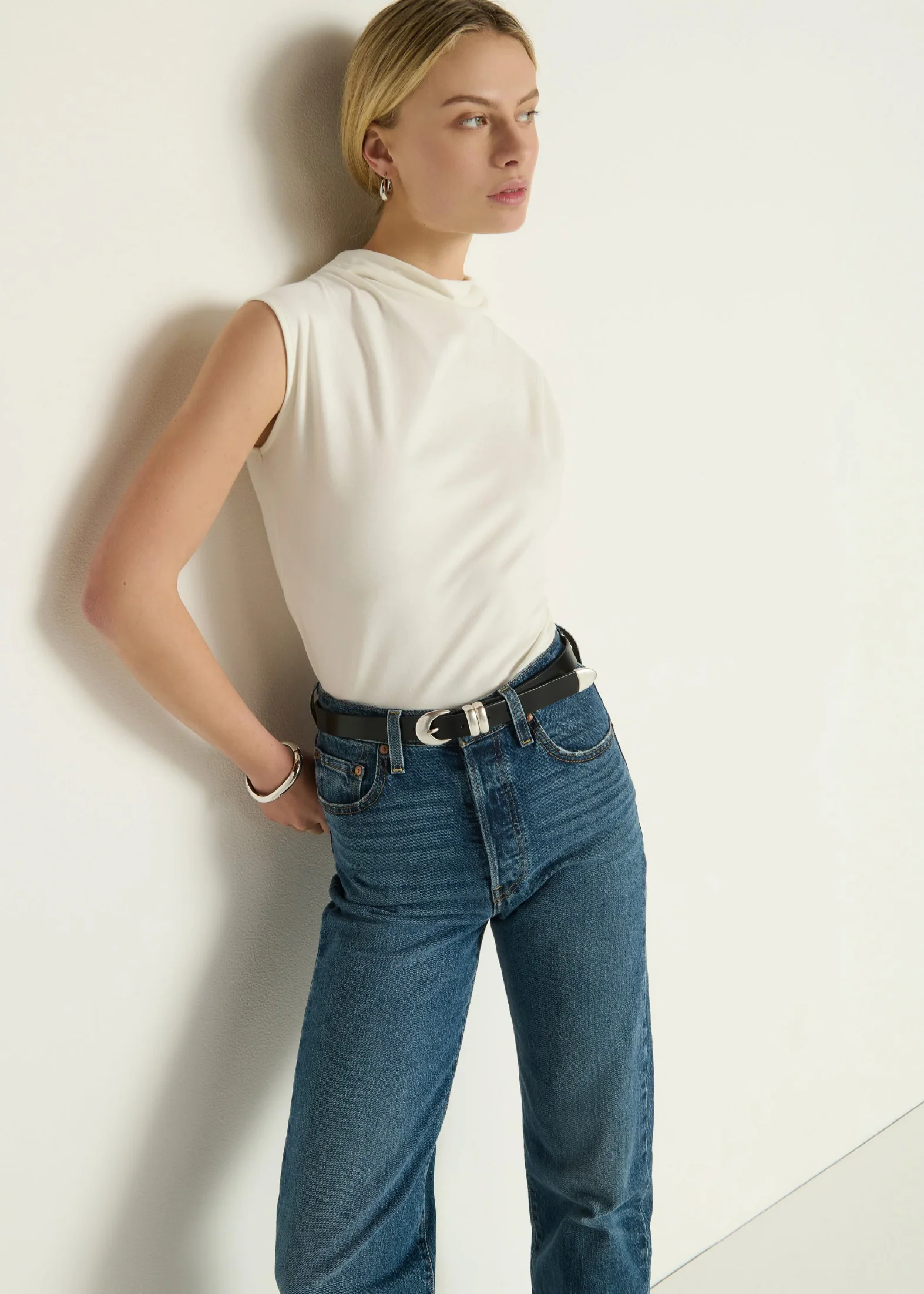 LULU MOCK NECK TOP