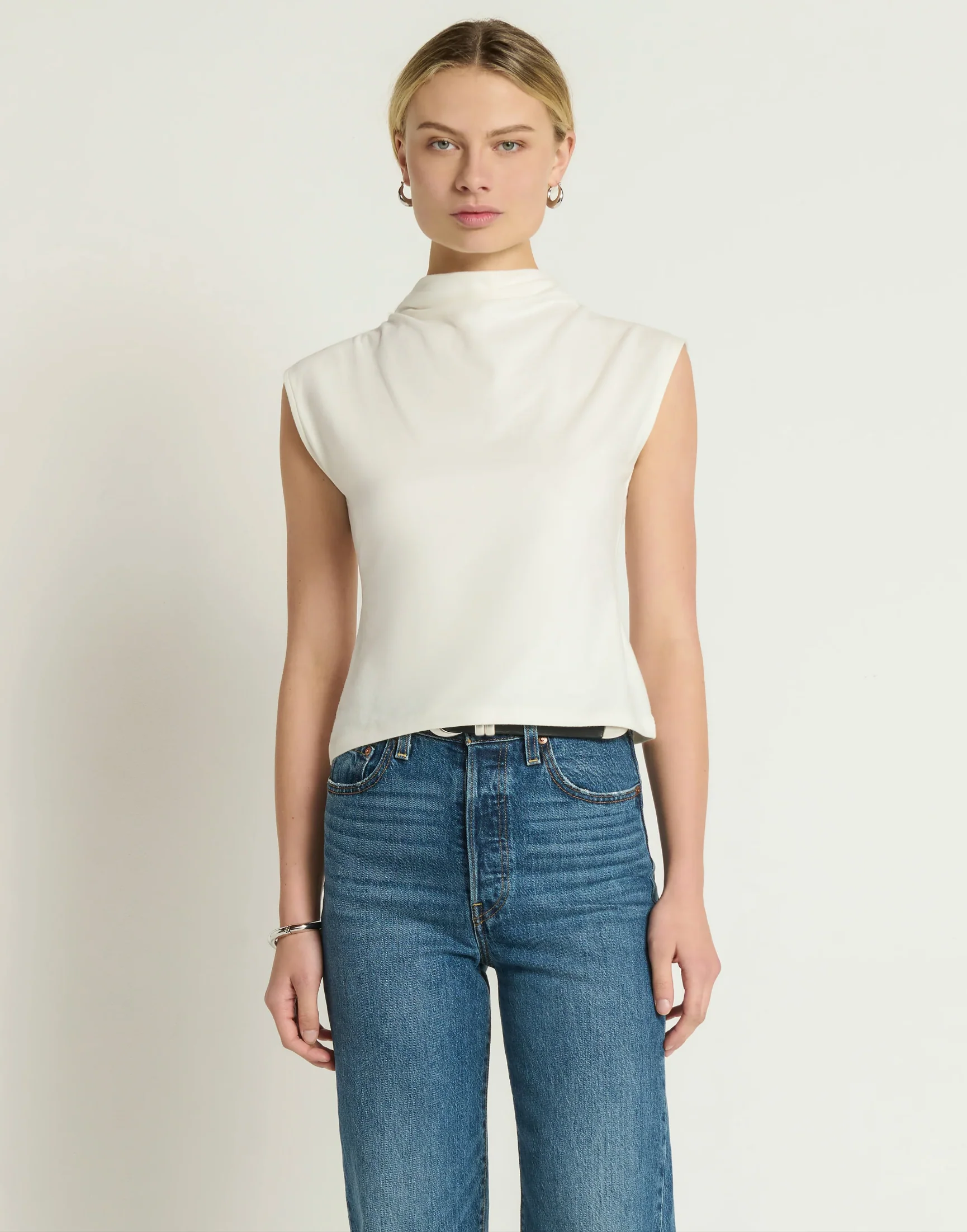 LULU MOCK NECK TOP - Image 2