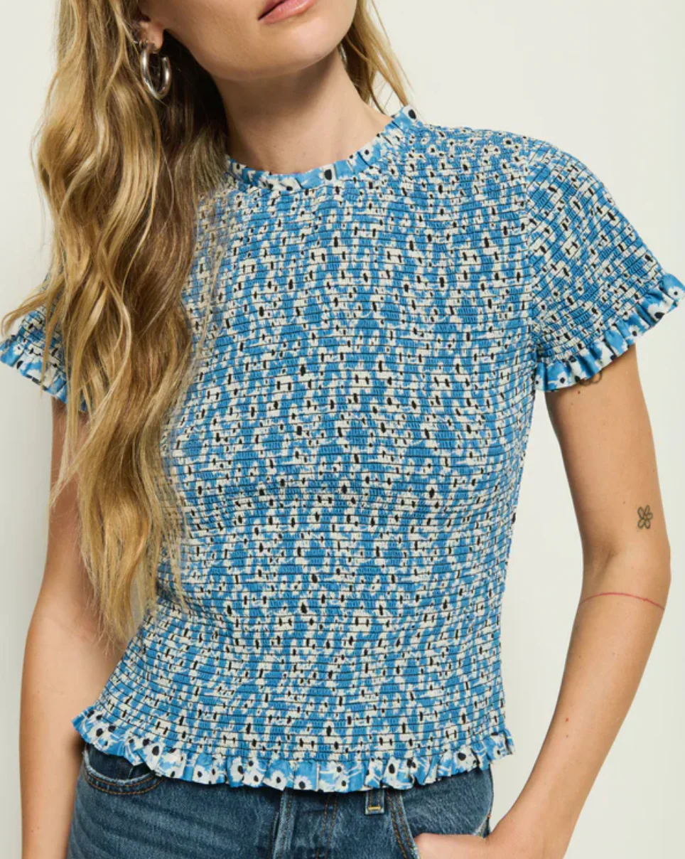EVIE SMOCKED TOP - Image 2