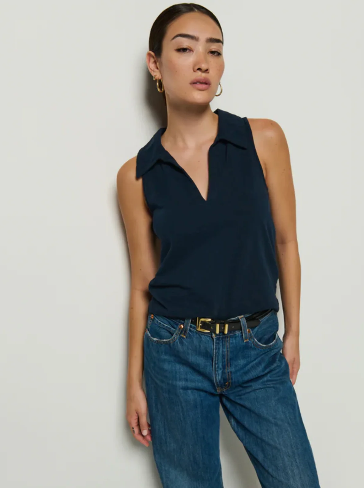 ROBERTA COLLARED TANK - Image 2
