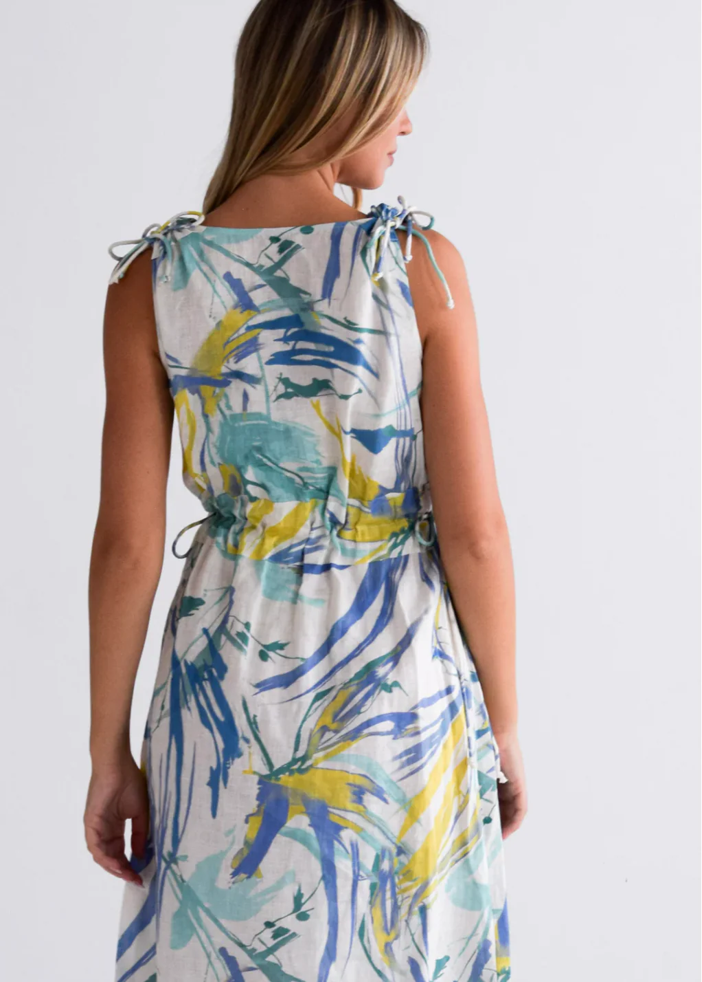 CINCH WAIST DRESS - Image 3