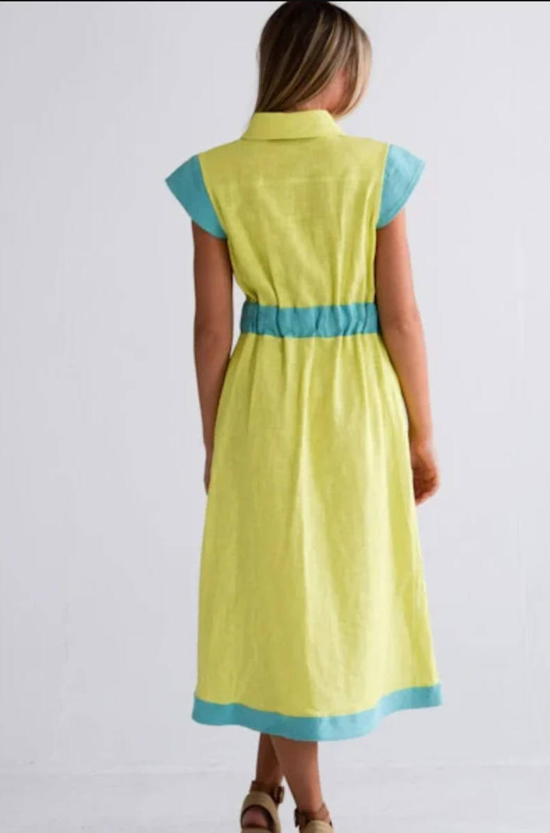 EPAULET SHIRT DRESS - Image 3