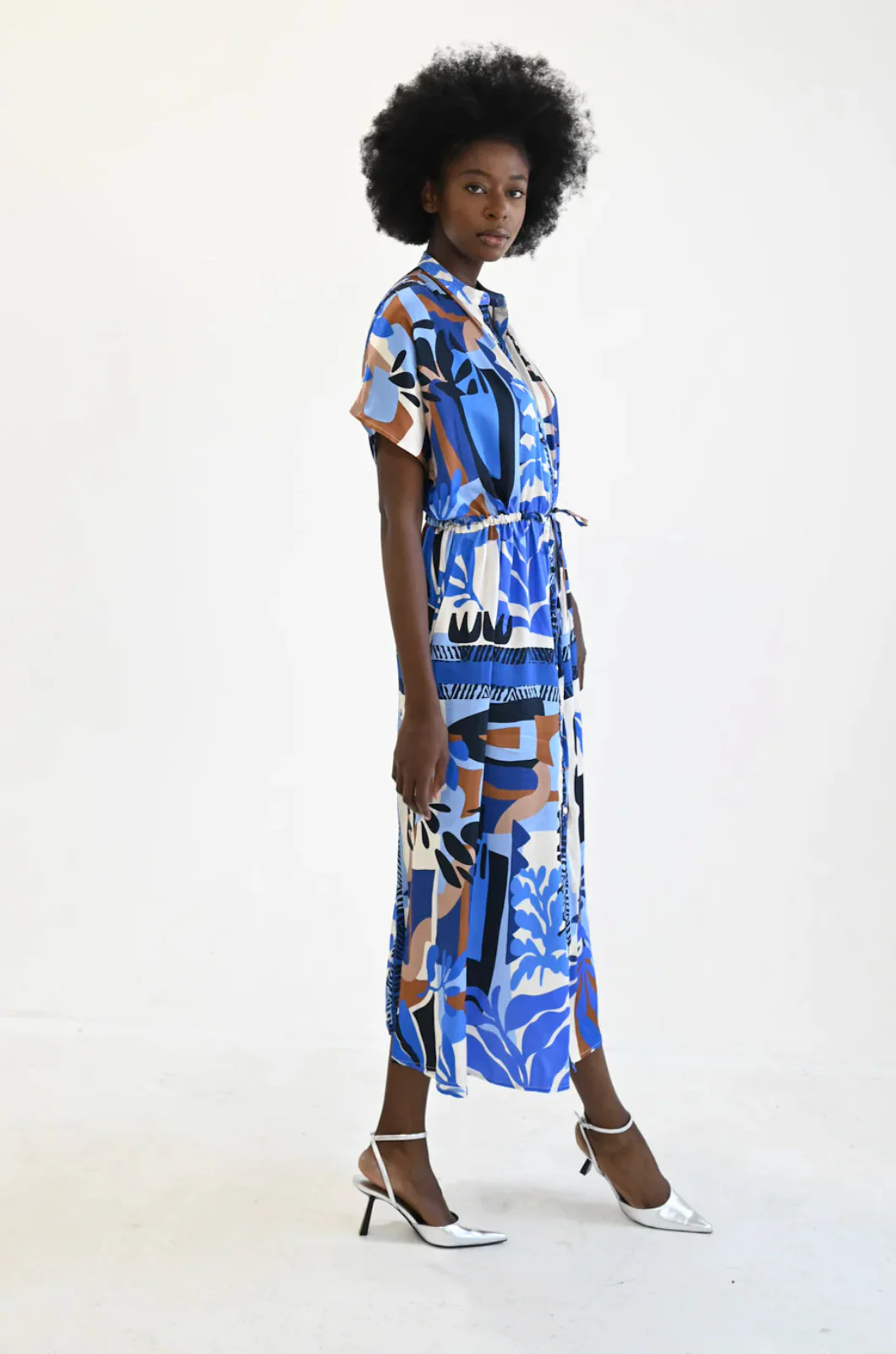 LONG SHIRT DRESS - Image 2
