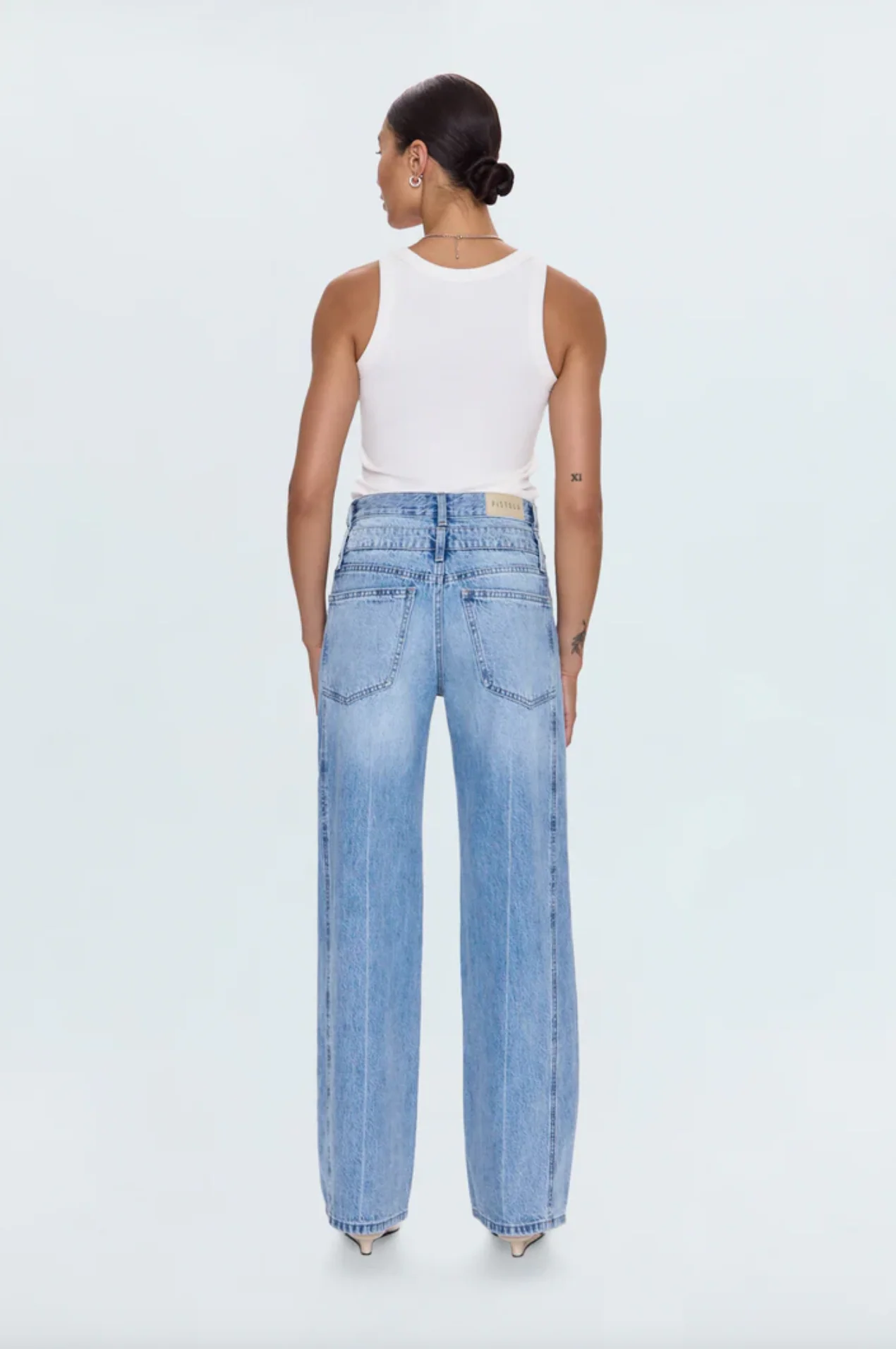 CALEB HI RISE RELAXED STACK WAIST - Image 4