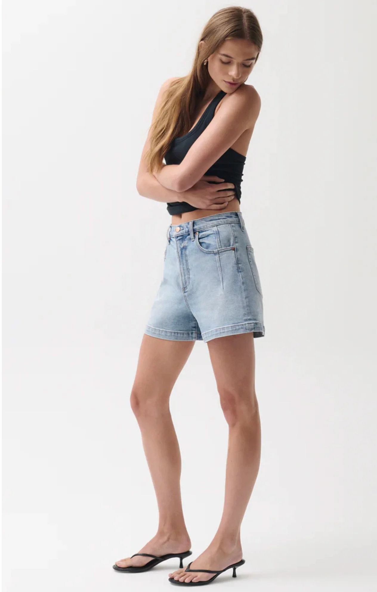 AOKI HIGH RISE A-LINE SHORT W/DETAIL - Image 2