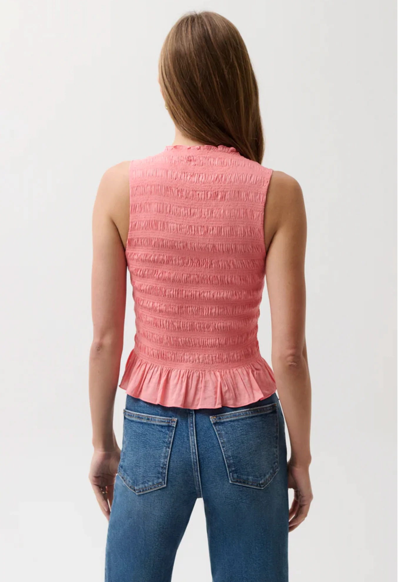 PHOEBE SMOCKED TANK - Image 3