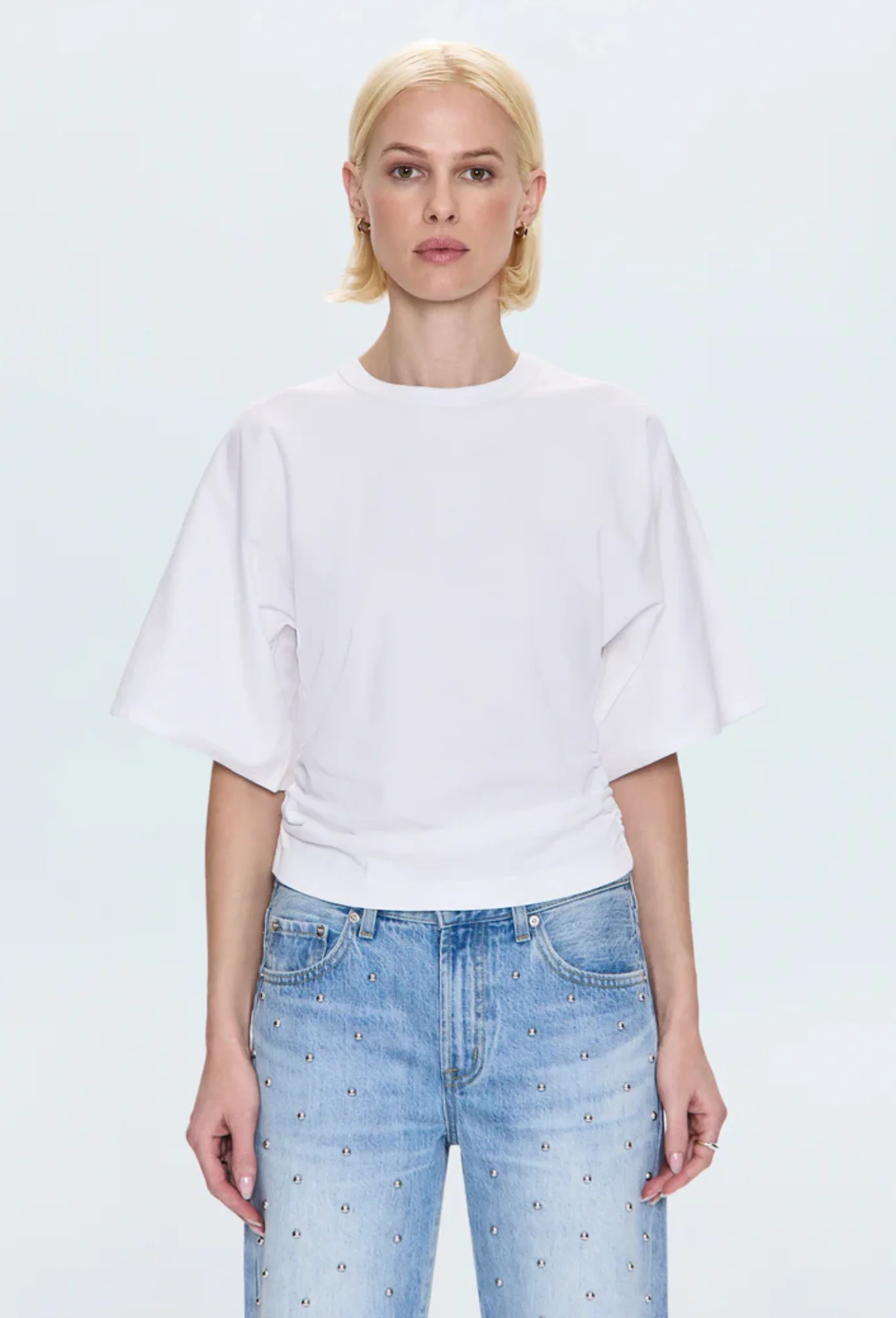 VERONICA KIMONO SLEEVE FITTED TEE - Image 2