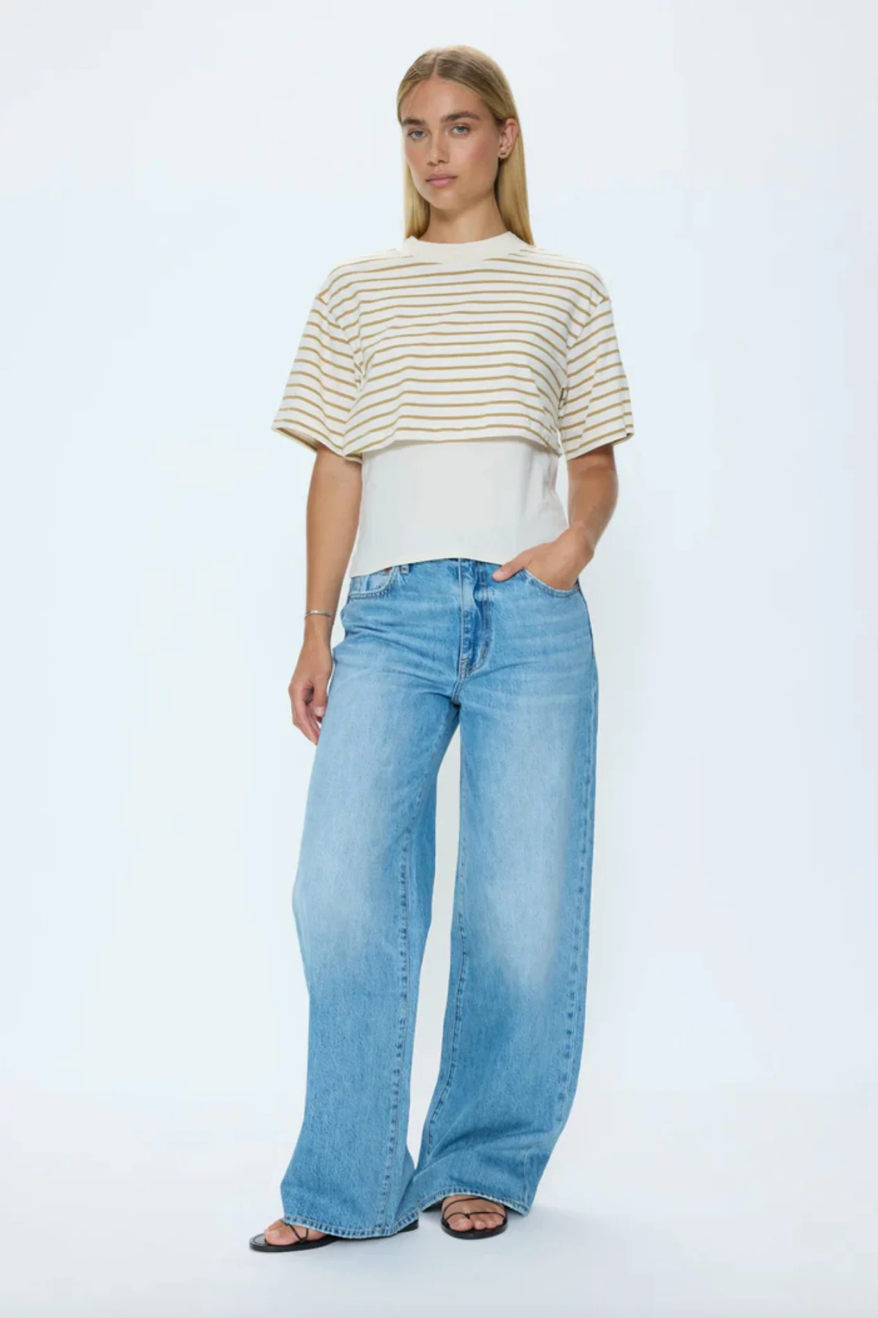 CAMRYN BOXY TEE OVERLAY - Image 2