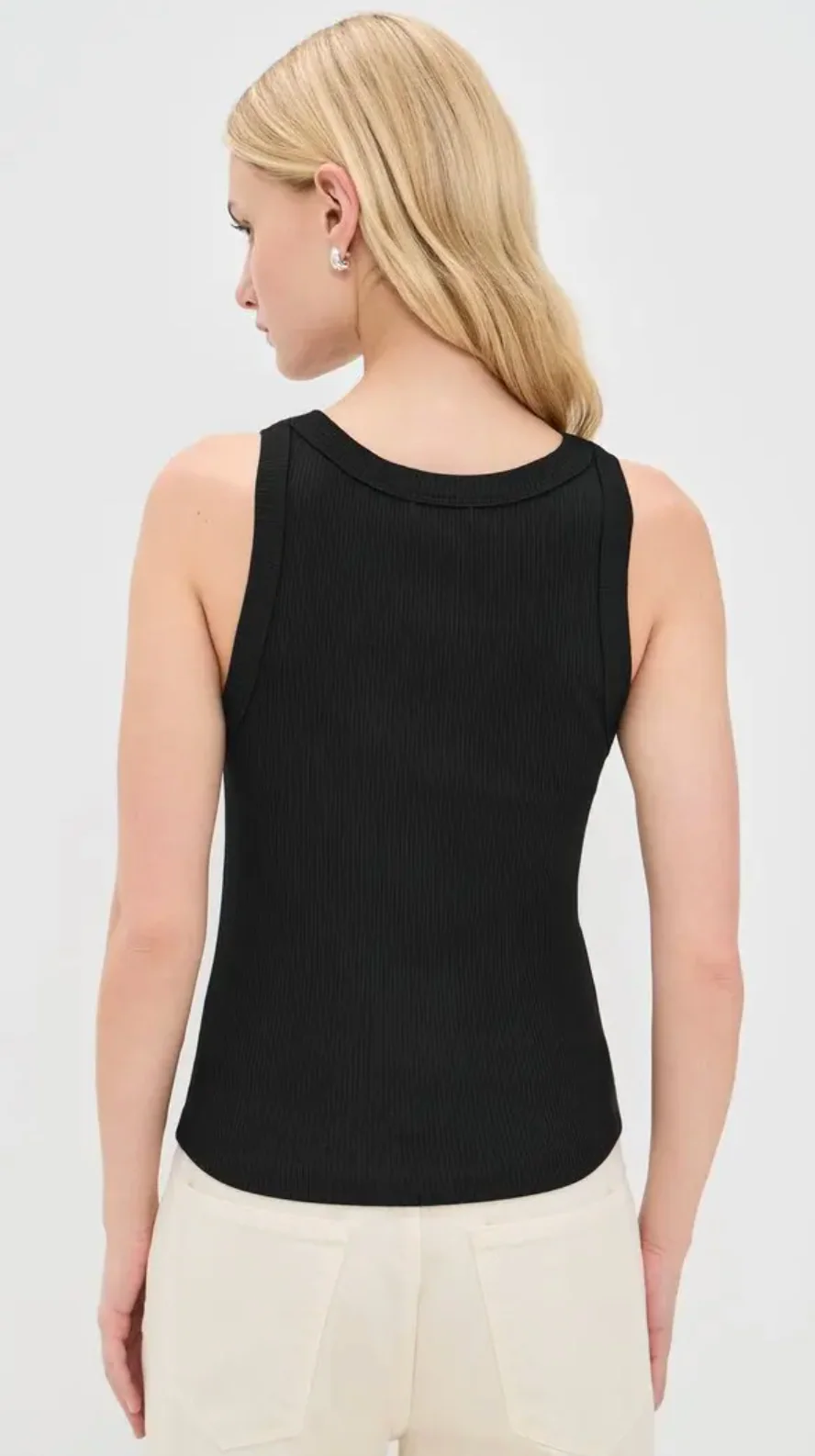 CHRISTY CURVED HEM TANK - Image 3
