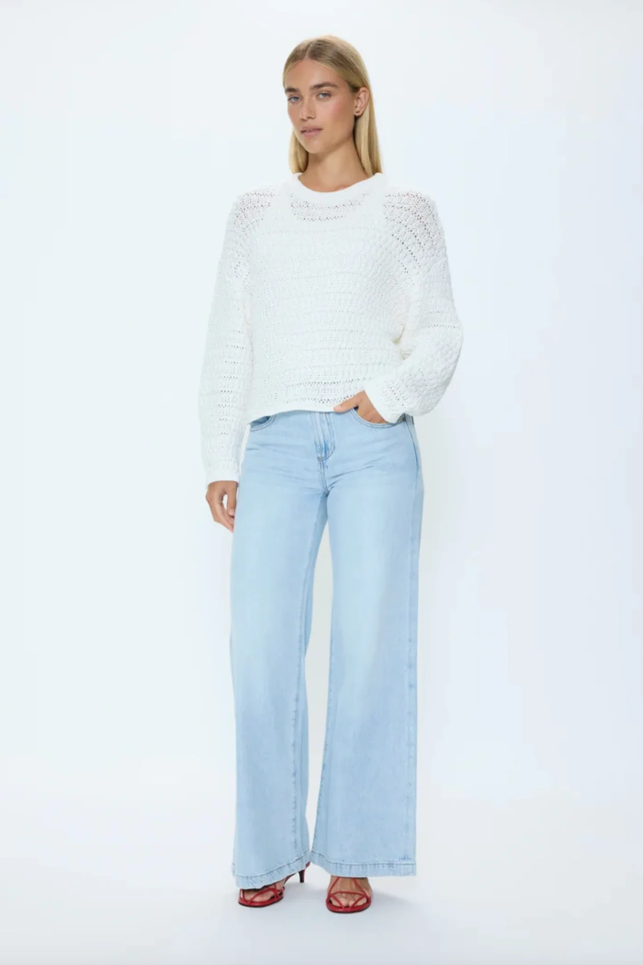 KATYA RELAXED CREW NECK SWEATER - Image 3