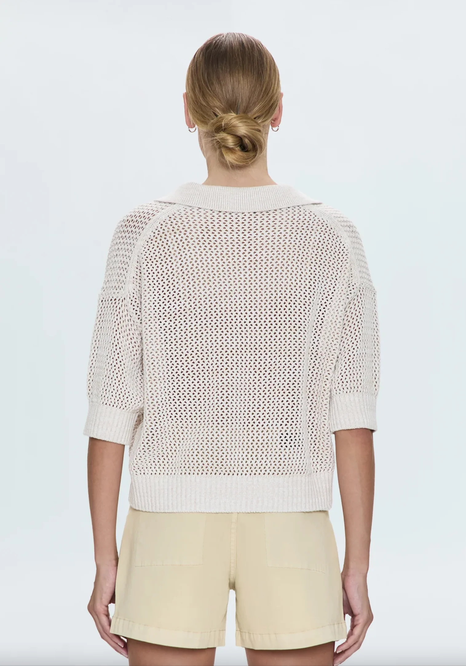EMMA OPEN KNIT POLO - Image 4