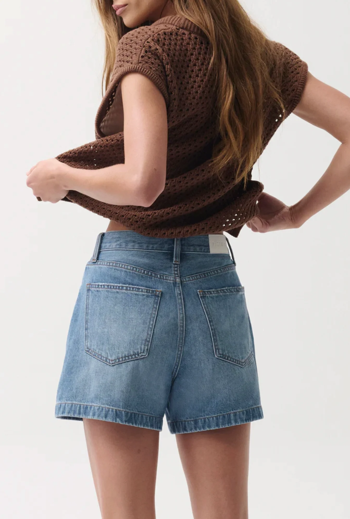 BECK OPEN KNIT CROPPED SWEATER - Image 4