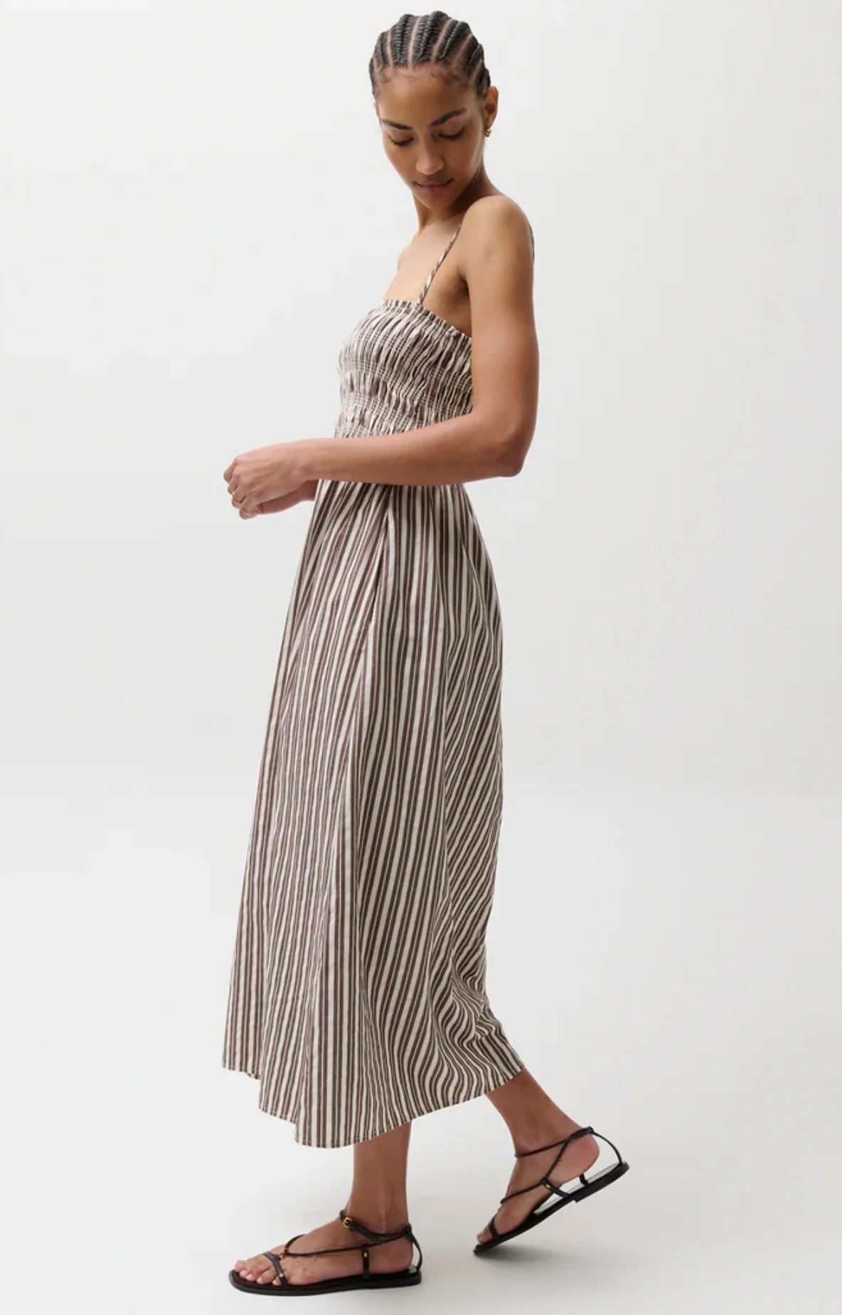 BIANCA SHIRRED BODICE DRESS - Image 4