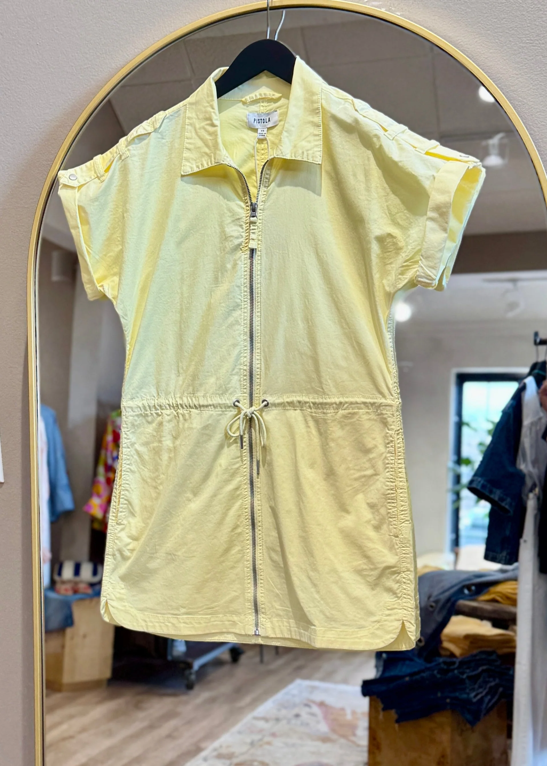 MEG ZIP FRONT DRESS