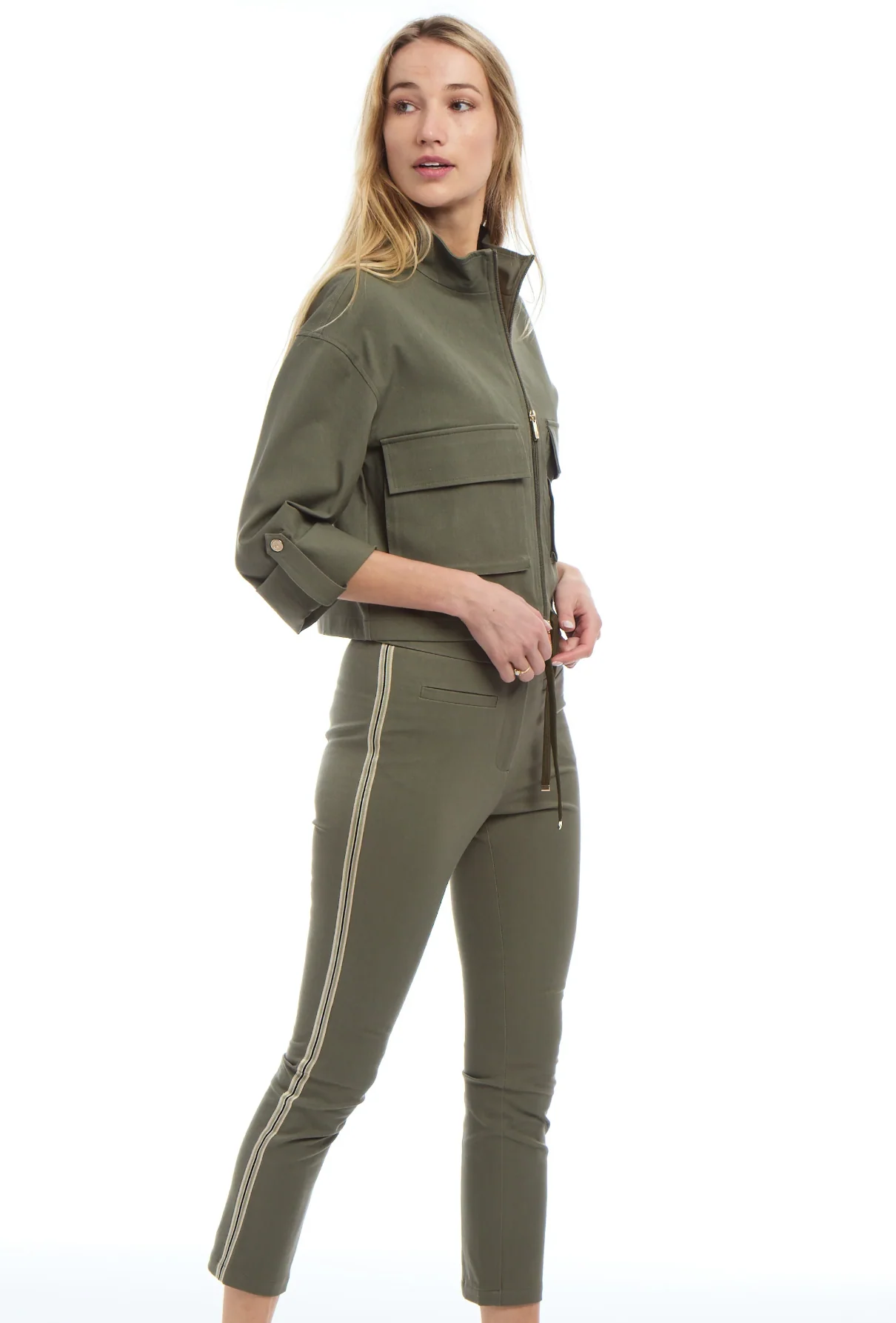 SAFARI ANORAK CROP JACKET - Image 2