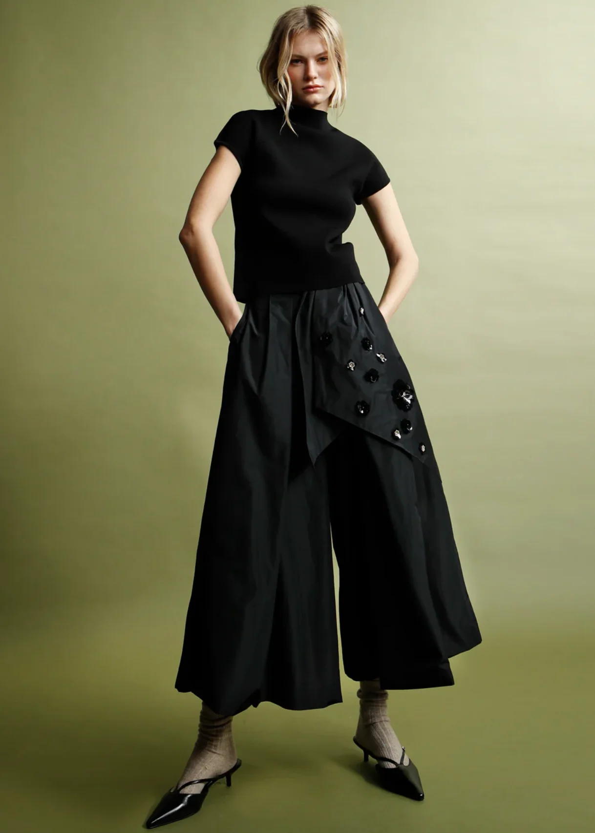 WIDE LEG CULOTTES