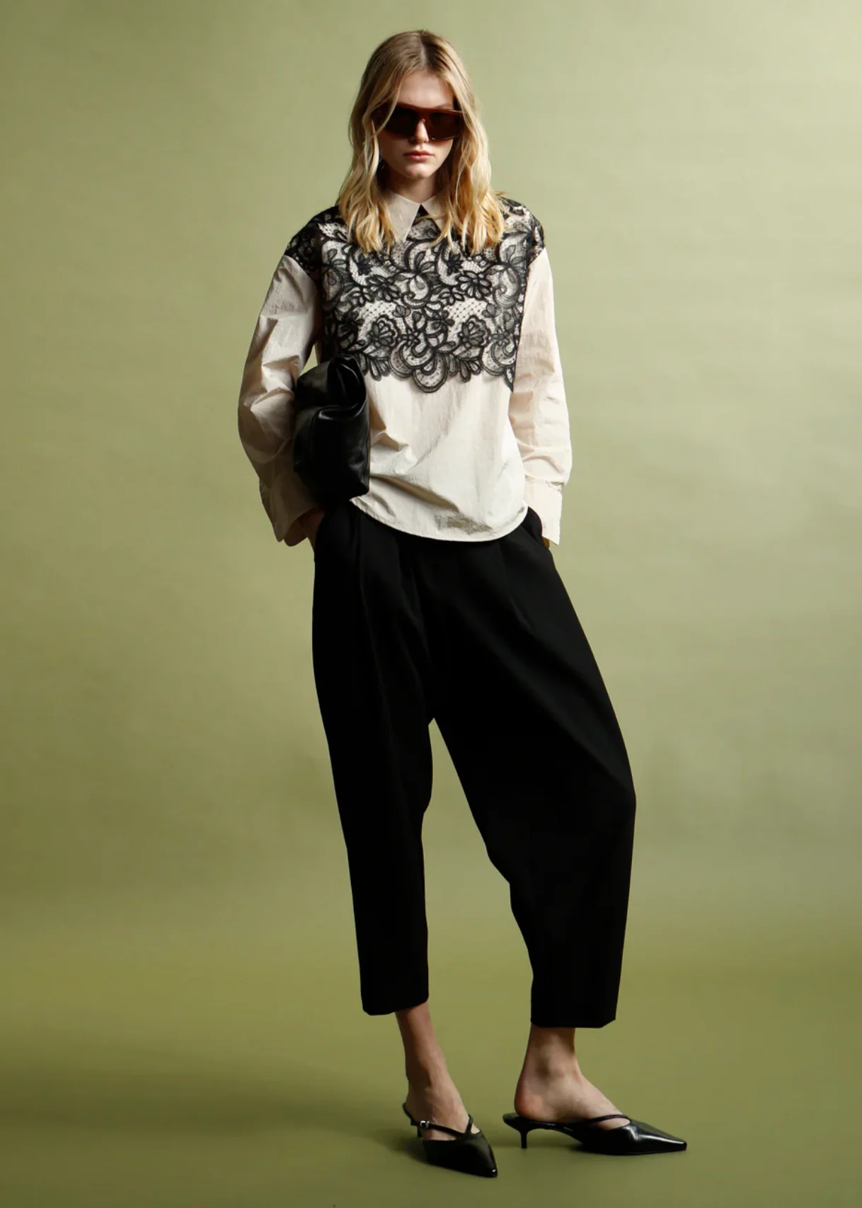VINTAGE LACE SHIRT