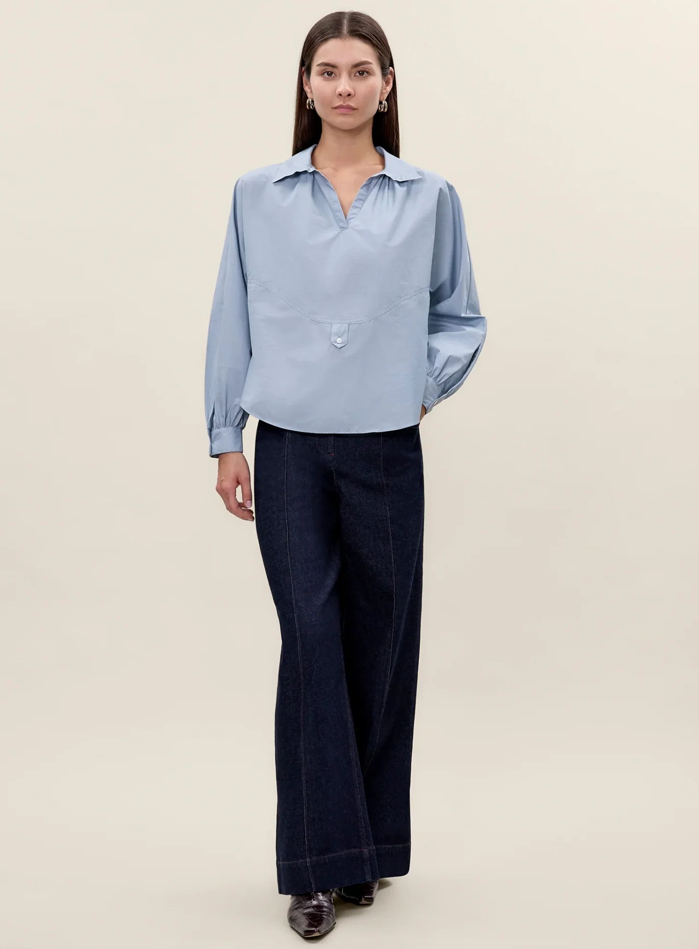 AISLEY POPLIN BLOUSE - Image 3