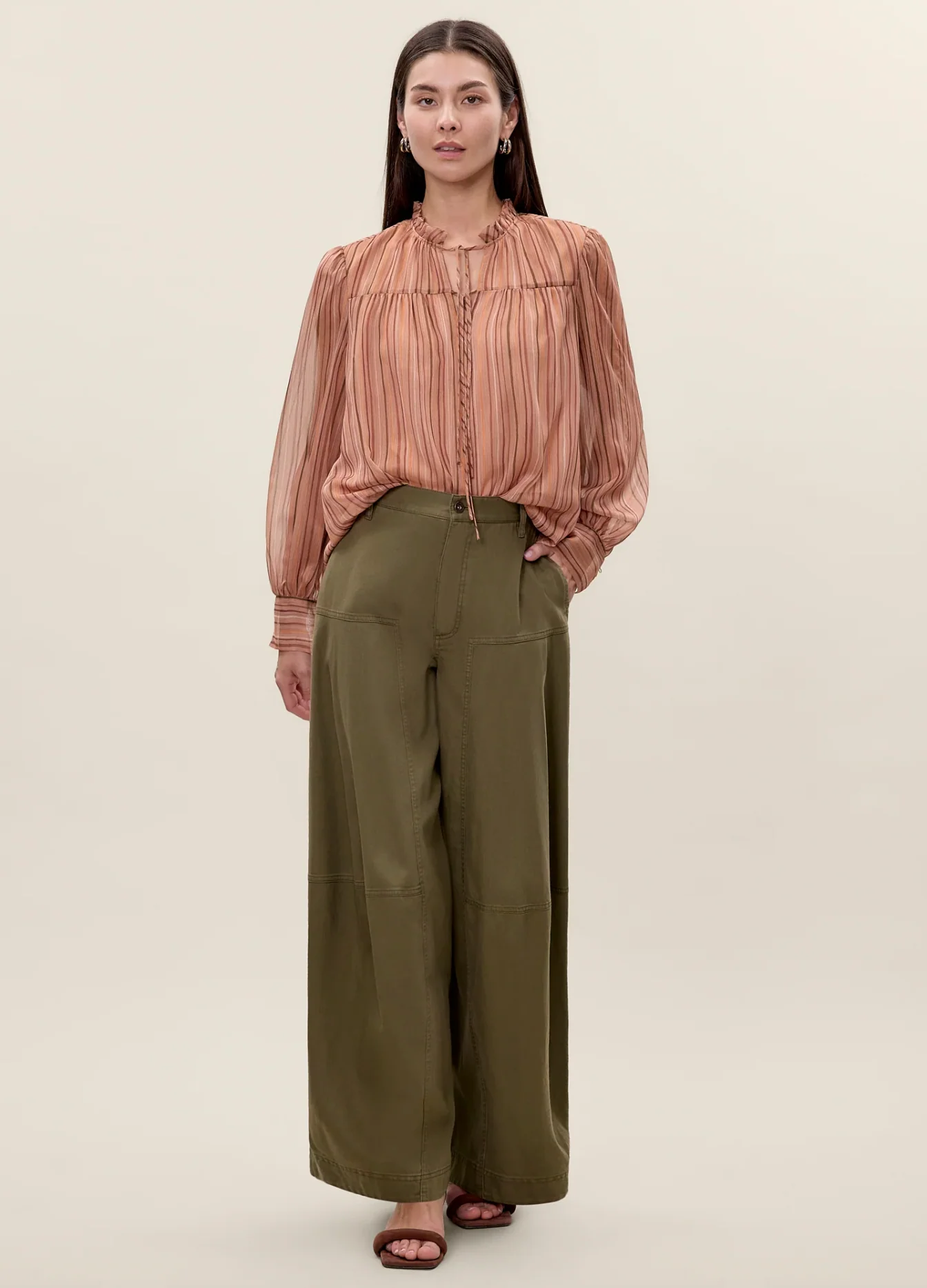 CELESTE STRIPE BLOUSE - Image 3