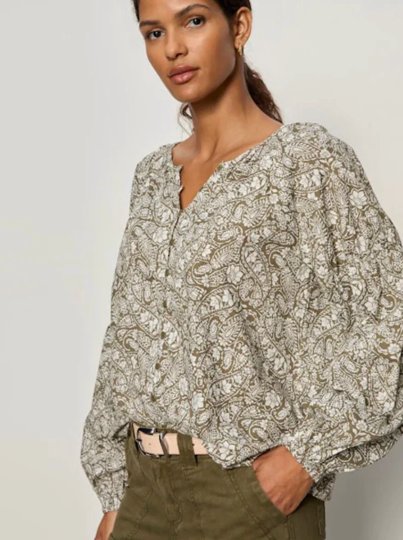 FEELING BEST BUTTON BLOUSE - Image 2